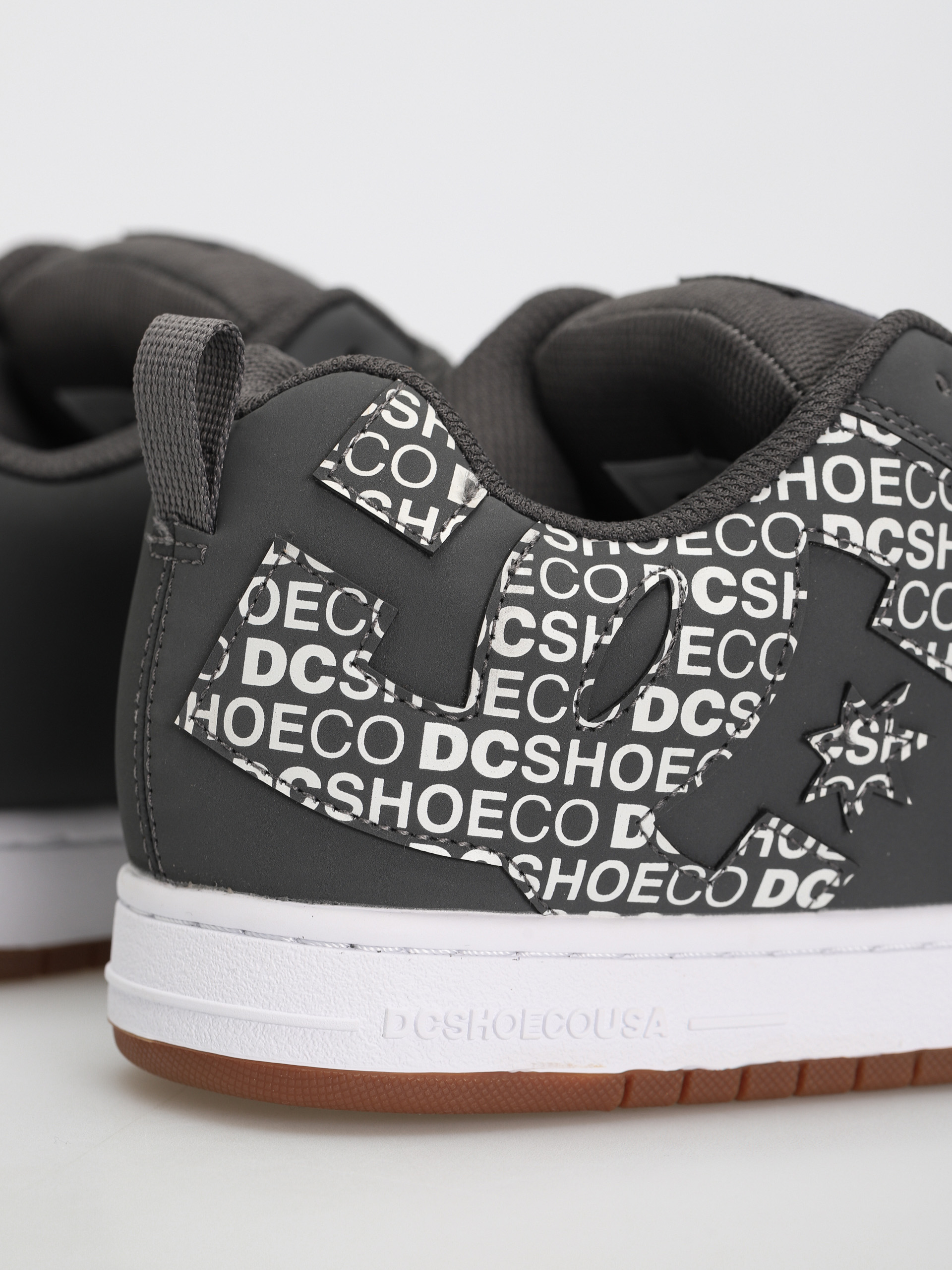 DC Court Graffik Cipők (dark grey/white)