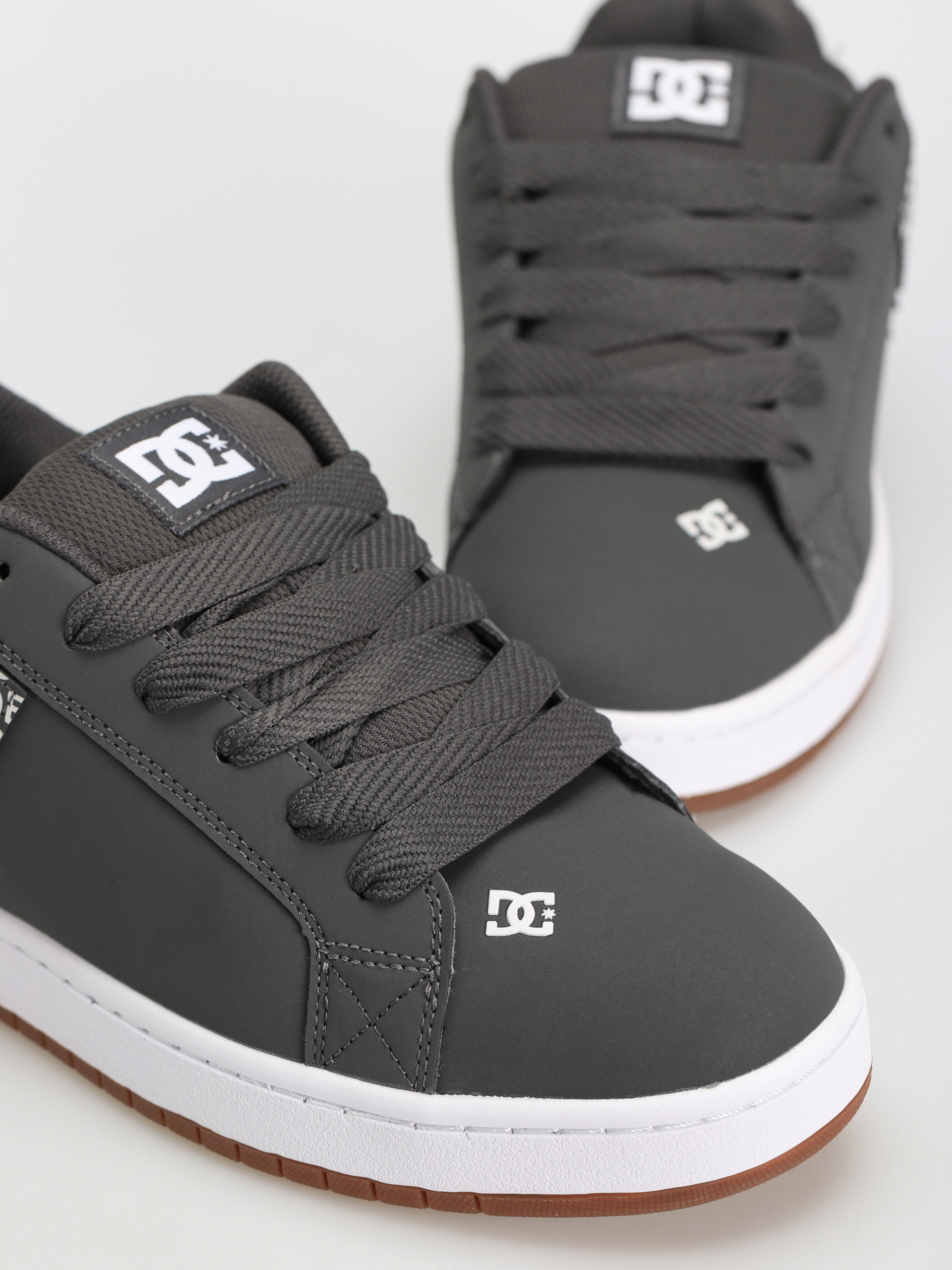 DC Court Graffik Cipők (dark grey/white)