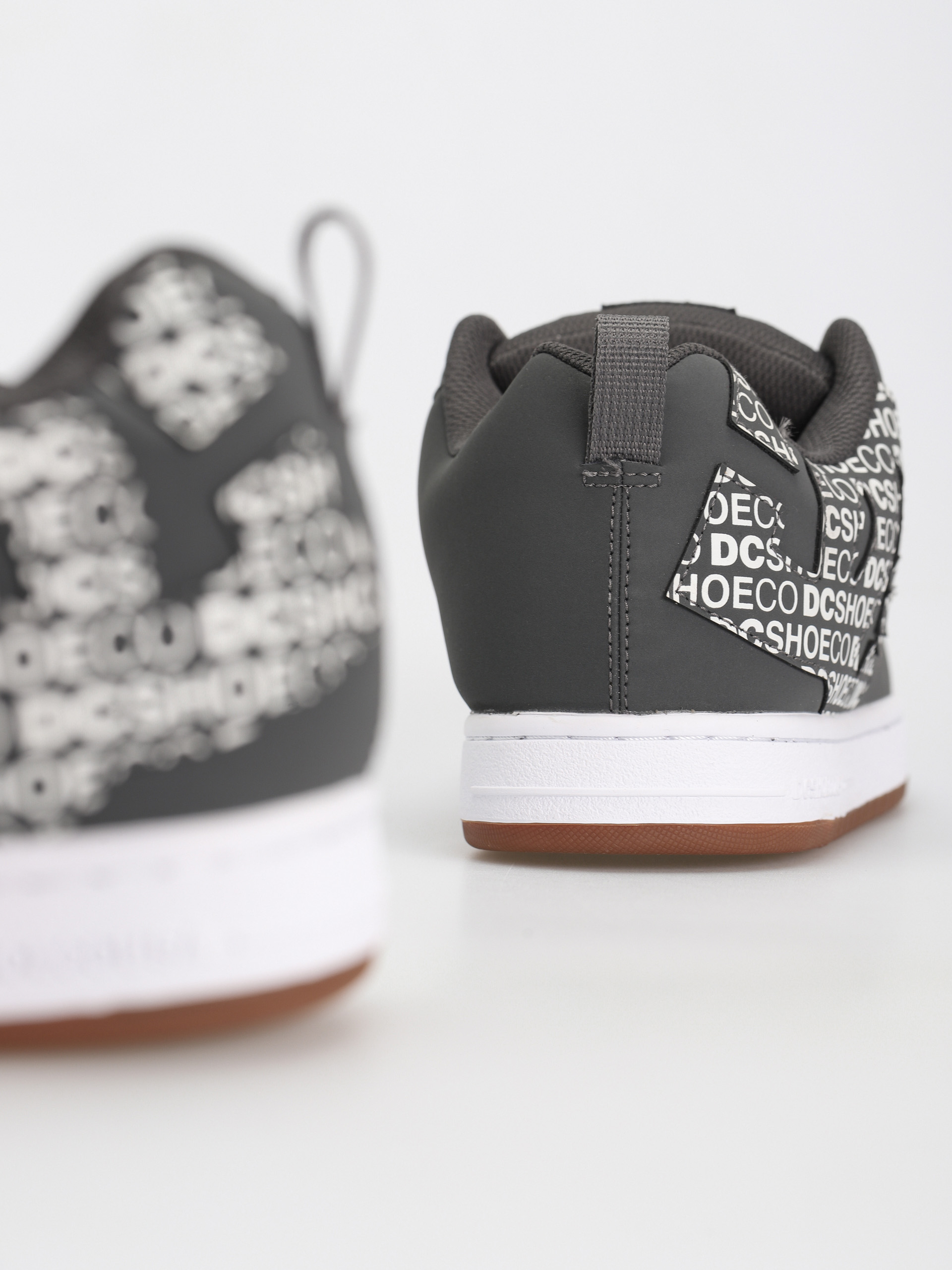 DC Court Graffik Cipők (dark grey/white)