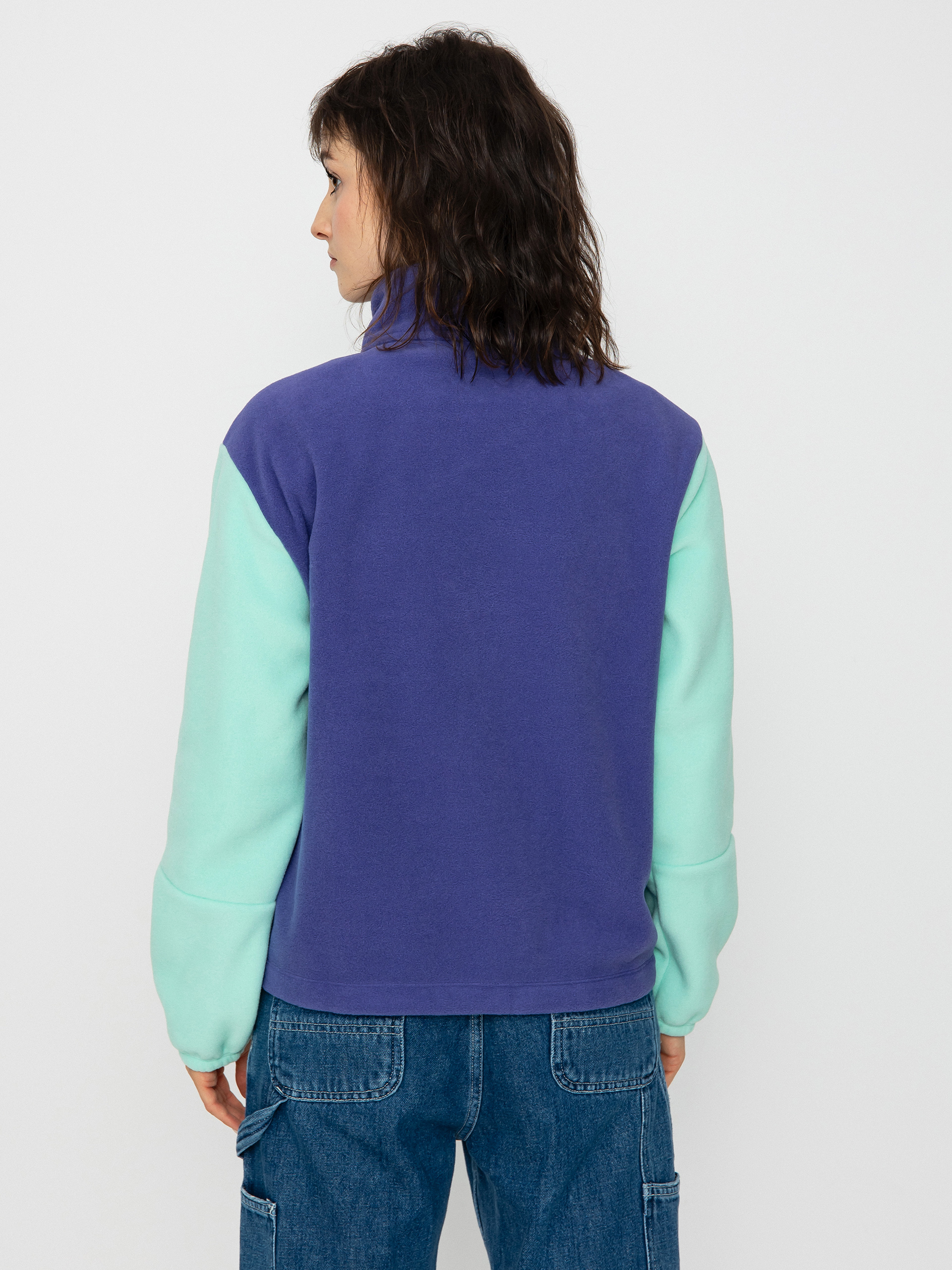 Női Patagonia Microdini 1/2 Zip Polár pulóver (perennial purple)