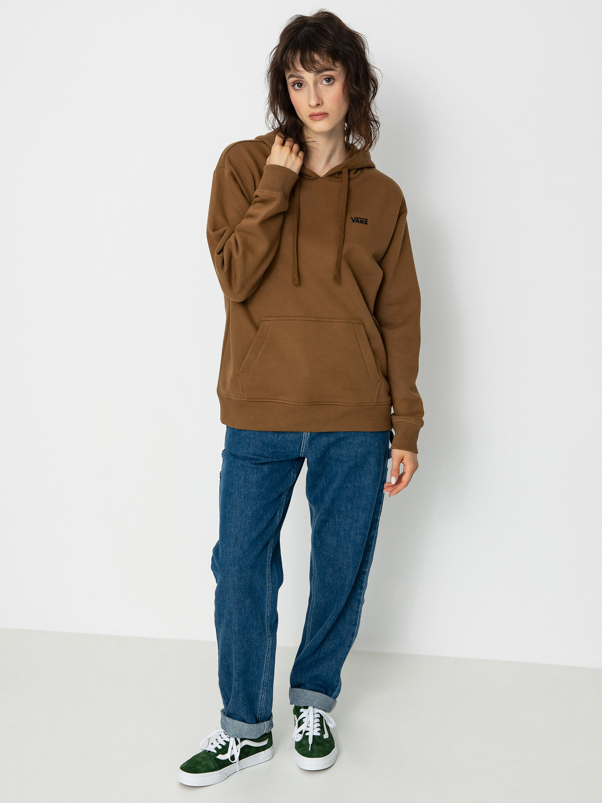 Vans Flying V Bff Emea HD Kapucnis pulóver Wmn (flying v sepia)