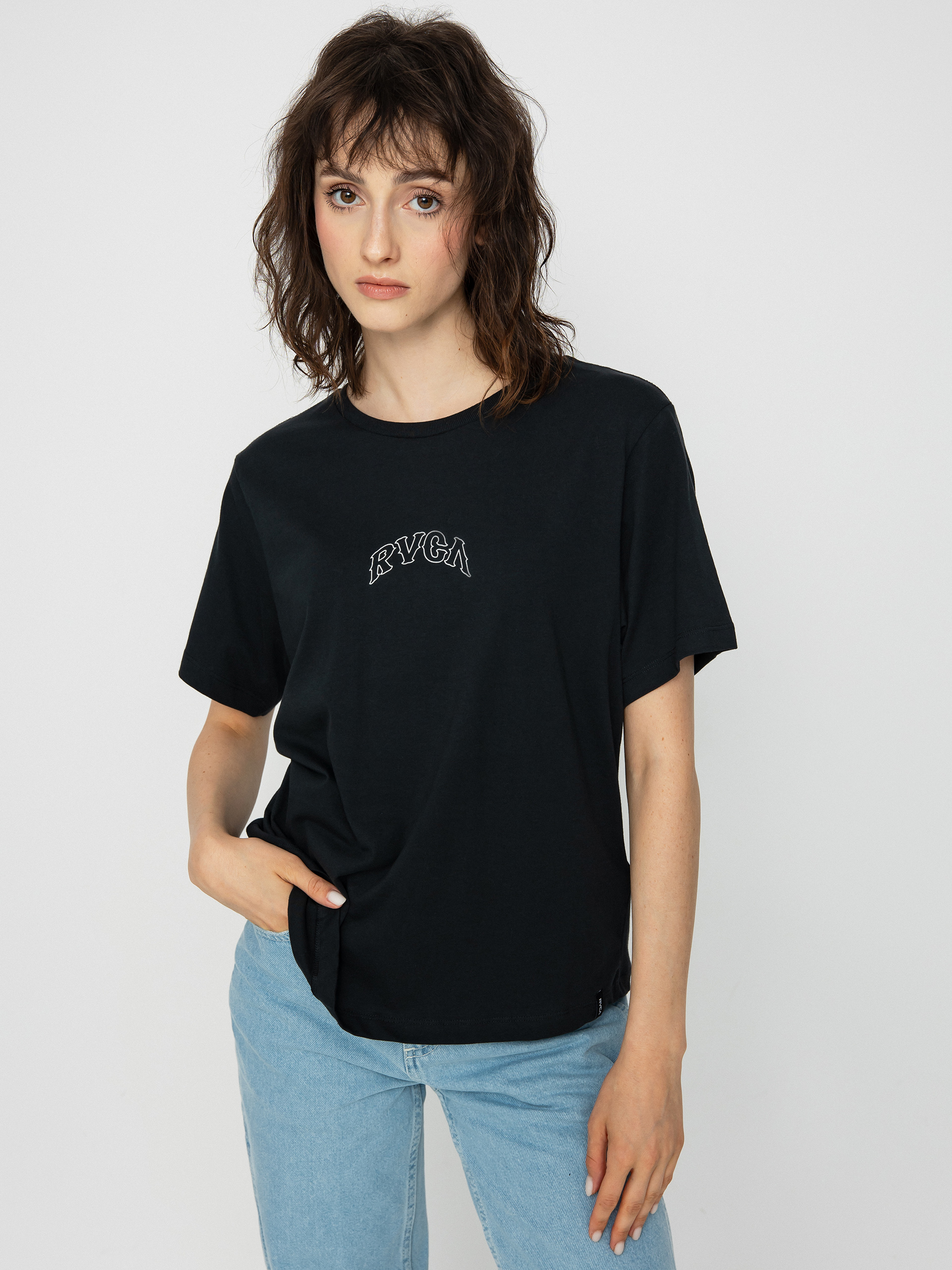 RVCA Rvca Arch Keyline póló Wmn (rvca black)