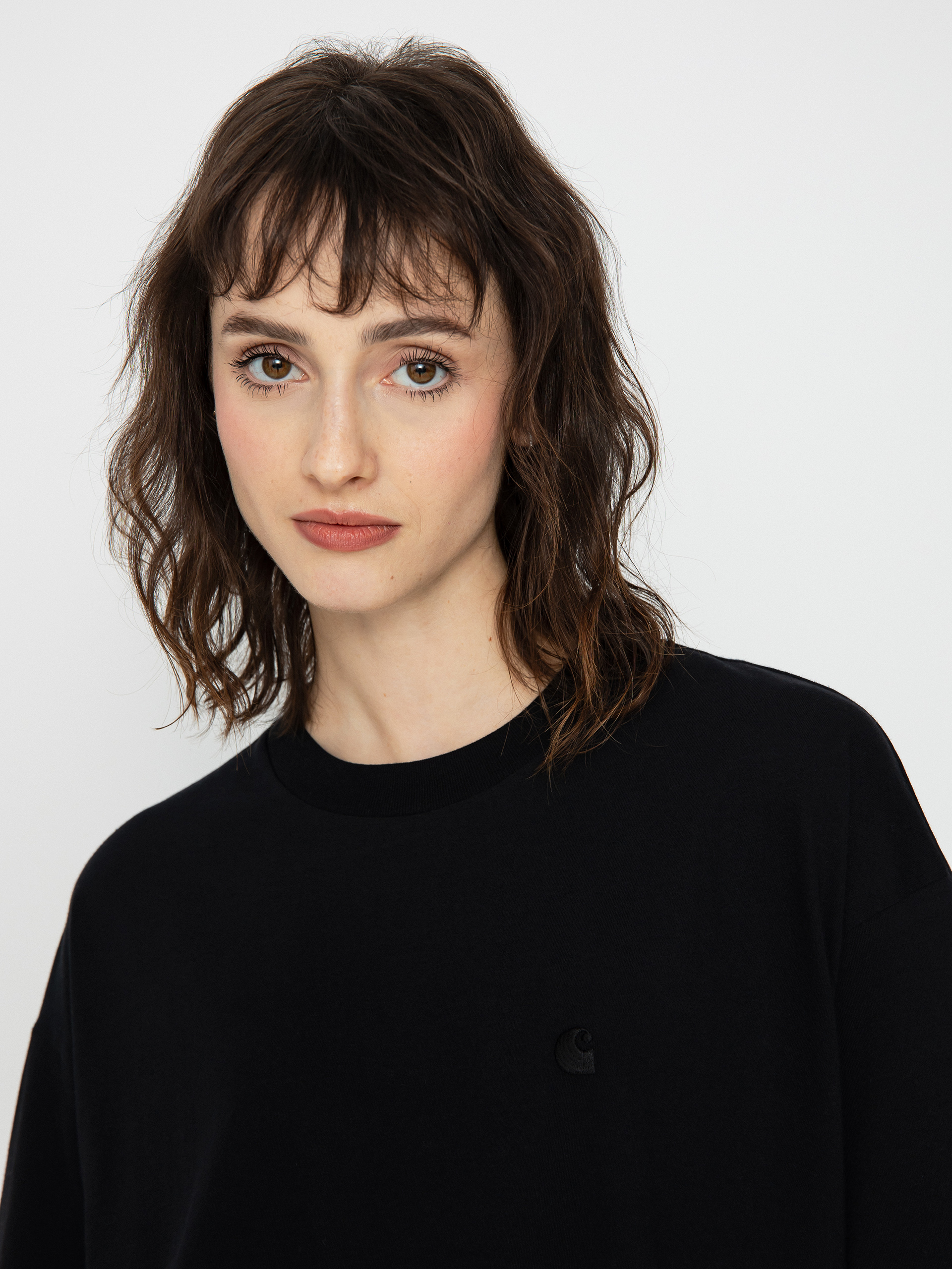 Carhartt WIP Chester Póló Wmn (black)
