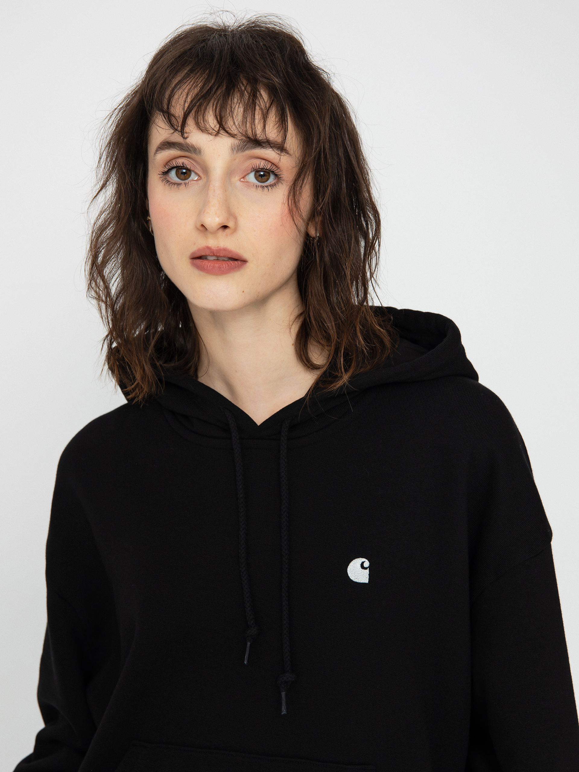 Carhartt WIP Casey HD Kapucnis pulóver Wmn (black/silver)