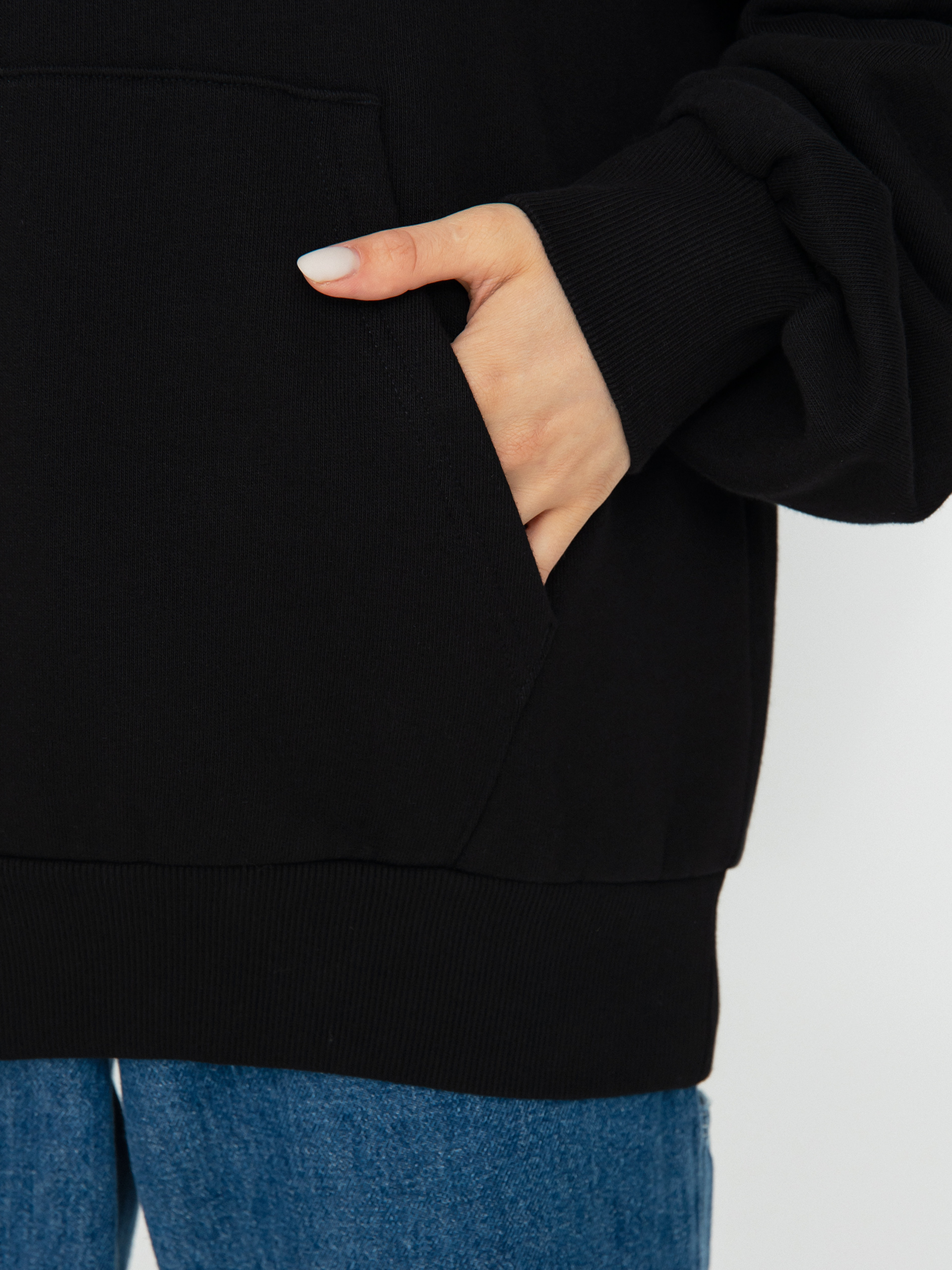 Carhartt WIP Casey HD Kapucnis pulóver Wmn (black/silver)