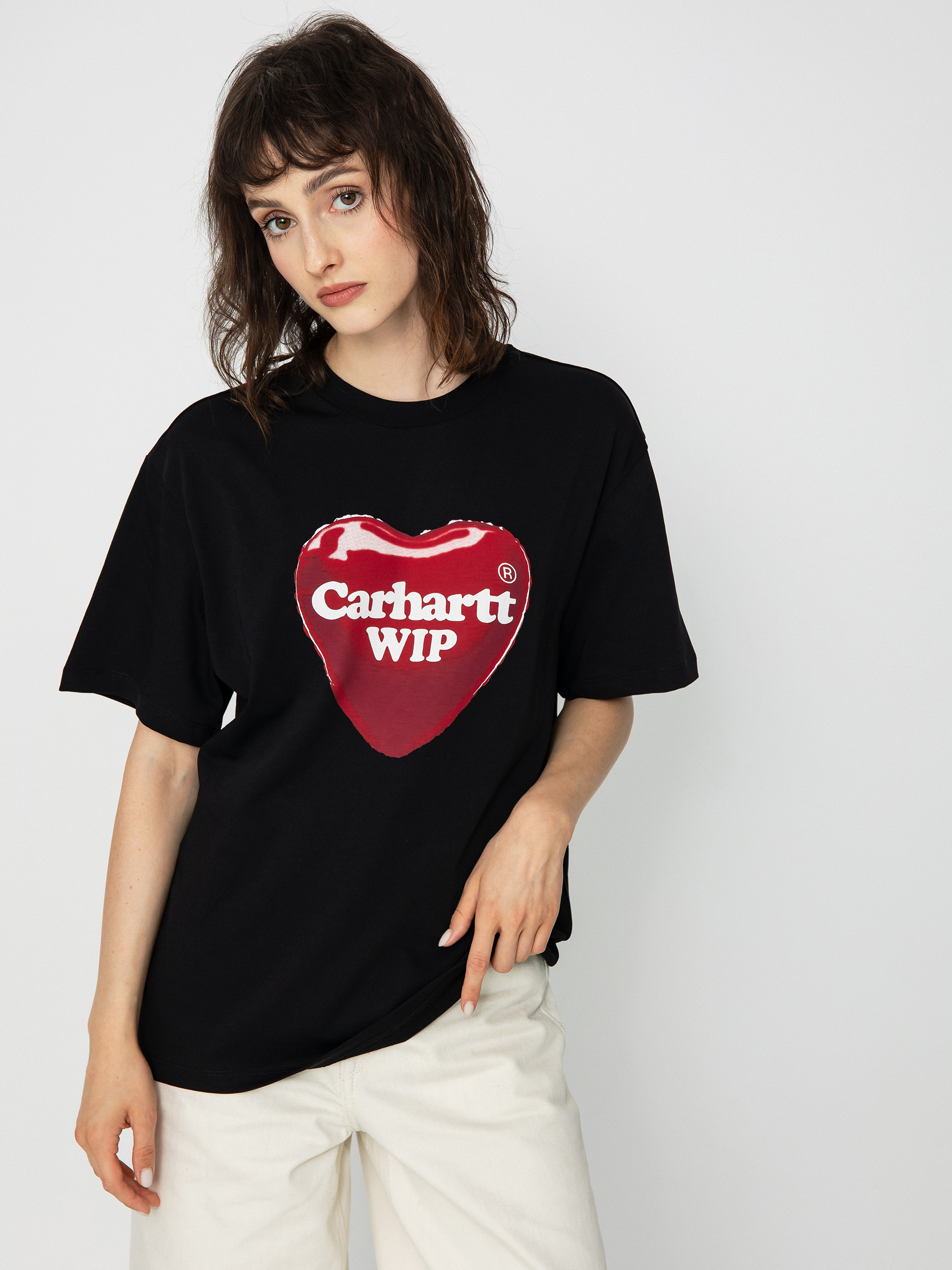 Carhartt WIP Heart Balloon póló Wmn (black)