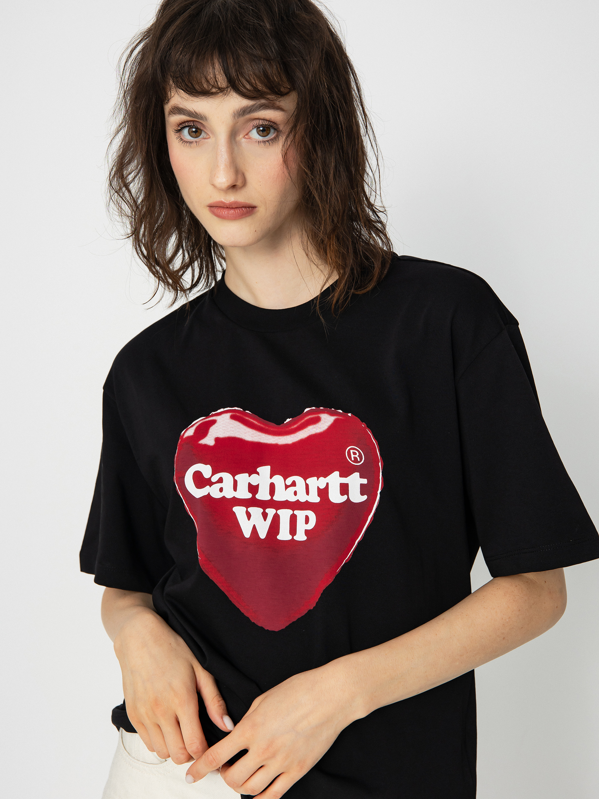 Carhartt WIP Heart Balloon póló Wmn (black)