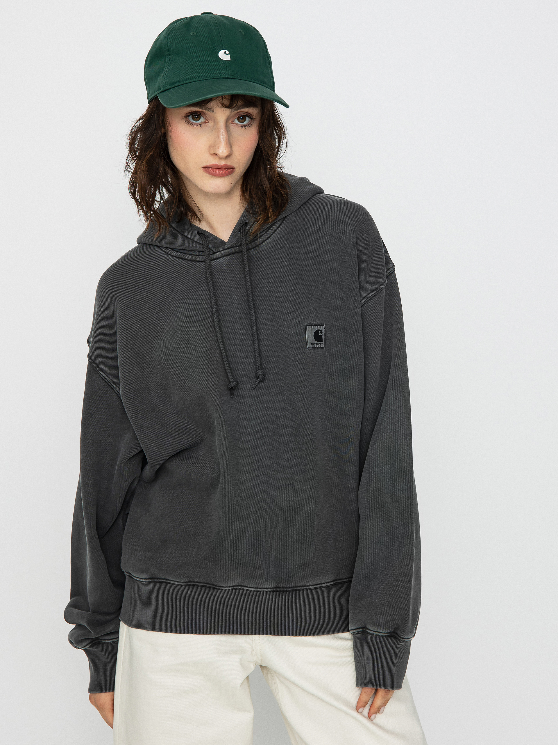 Carhartt WIP Nelson HD Kapucnis pulóver Wmn (black)