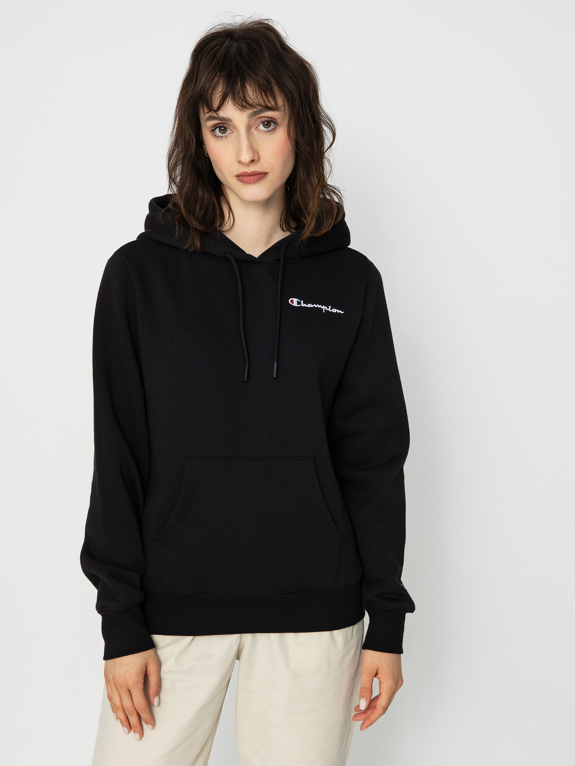 Champion Legacy Hooded Sweatshirt 116580 Kapucnis pulóver Wmn (nbk)