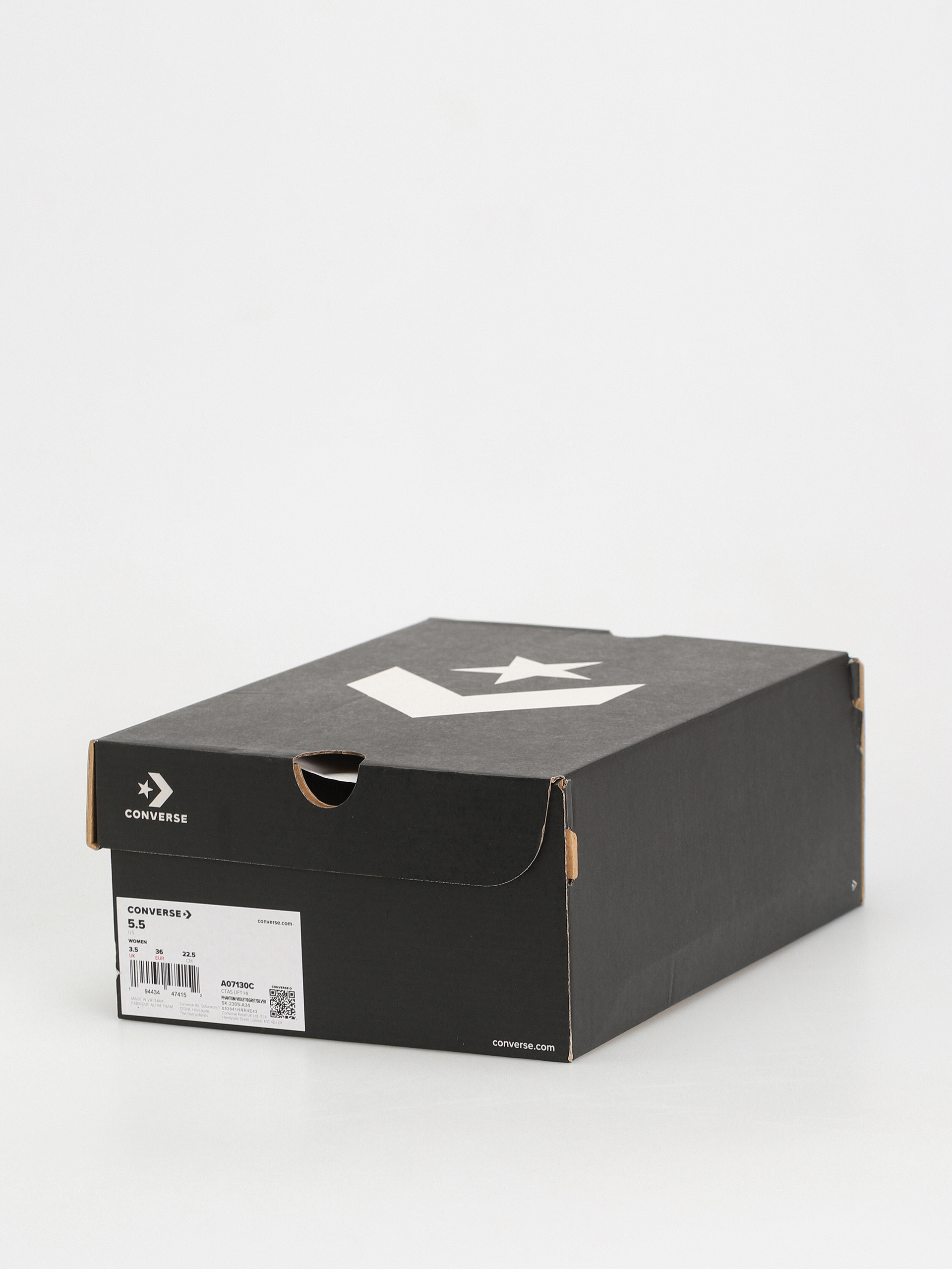 Converse Chuck Taylor All Star Lift Hi Tornacipők Wmn (phantom violet/egret/silver)