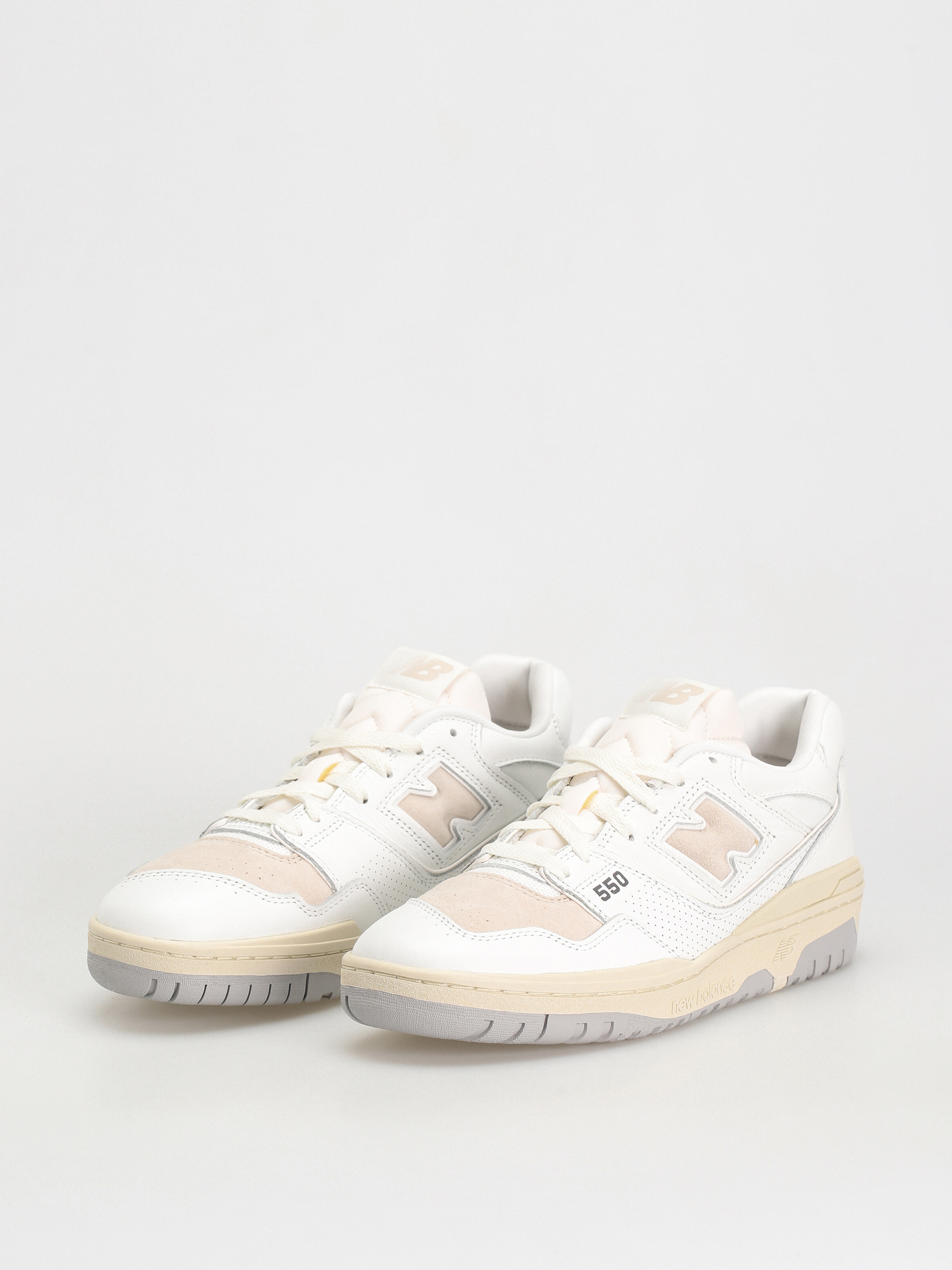 New Balance 550 Cipők (white/timberwolf/raincloud)