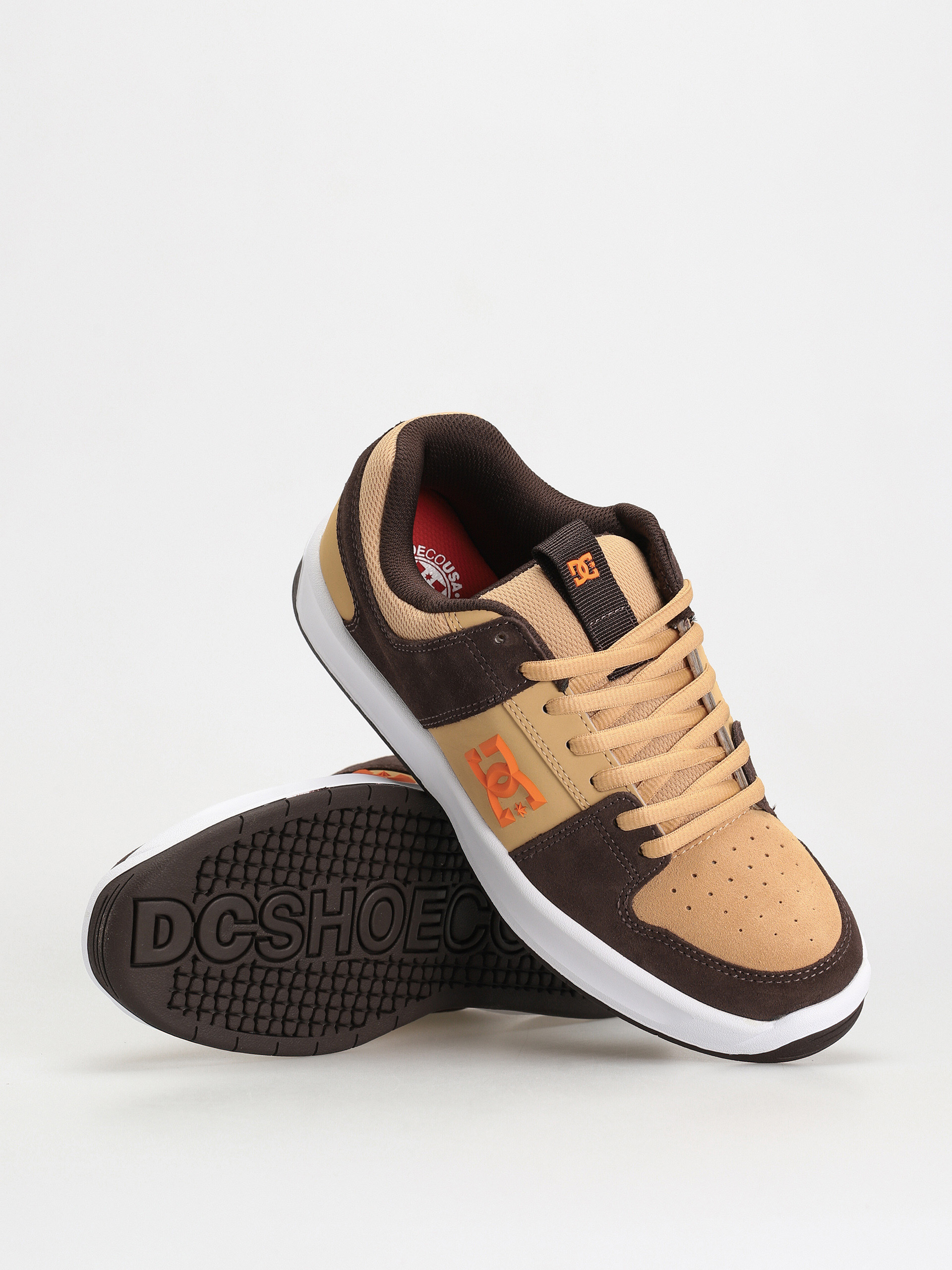 DC Lynx Zero S Cipők (brown/brown/orange)