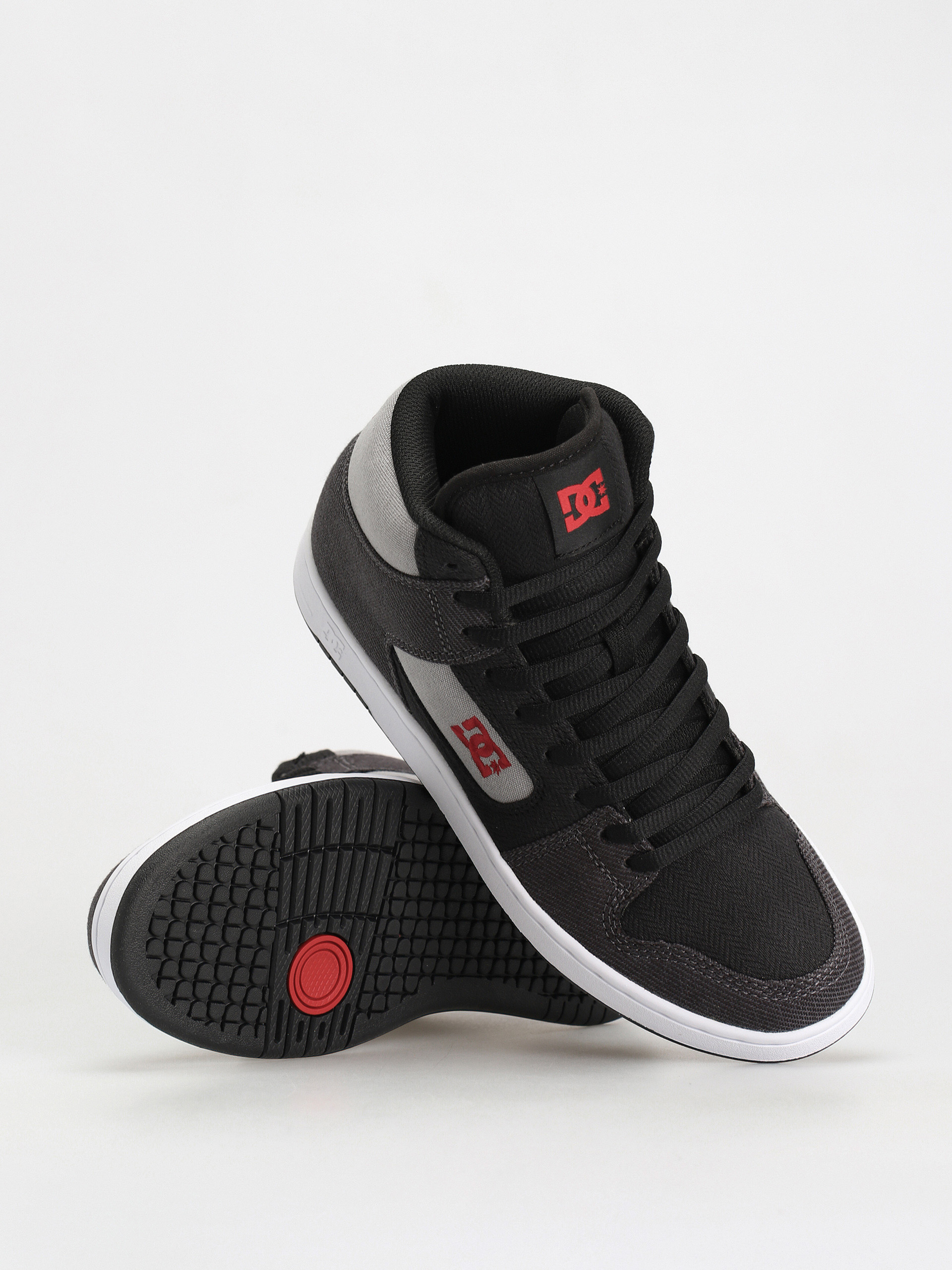DC Manteca 4 Hi Zw Cipők (black/red/grey)