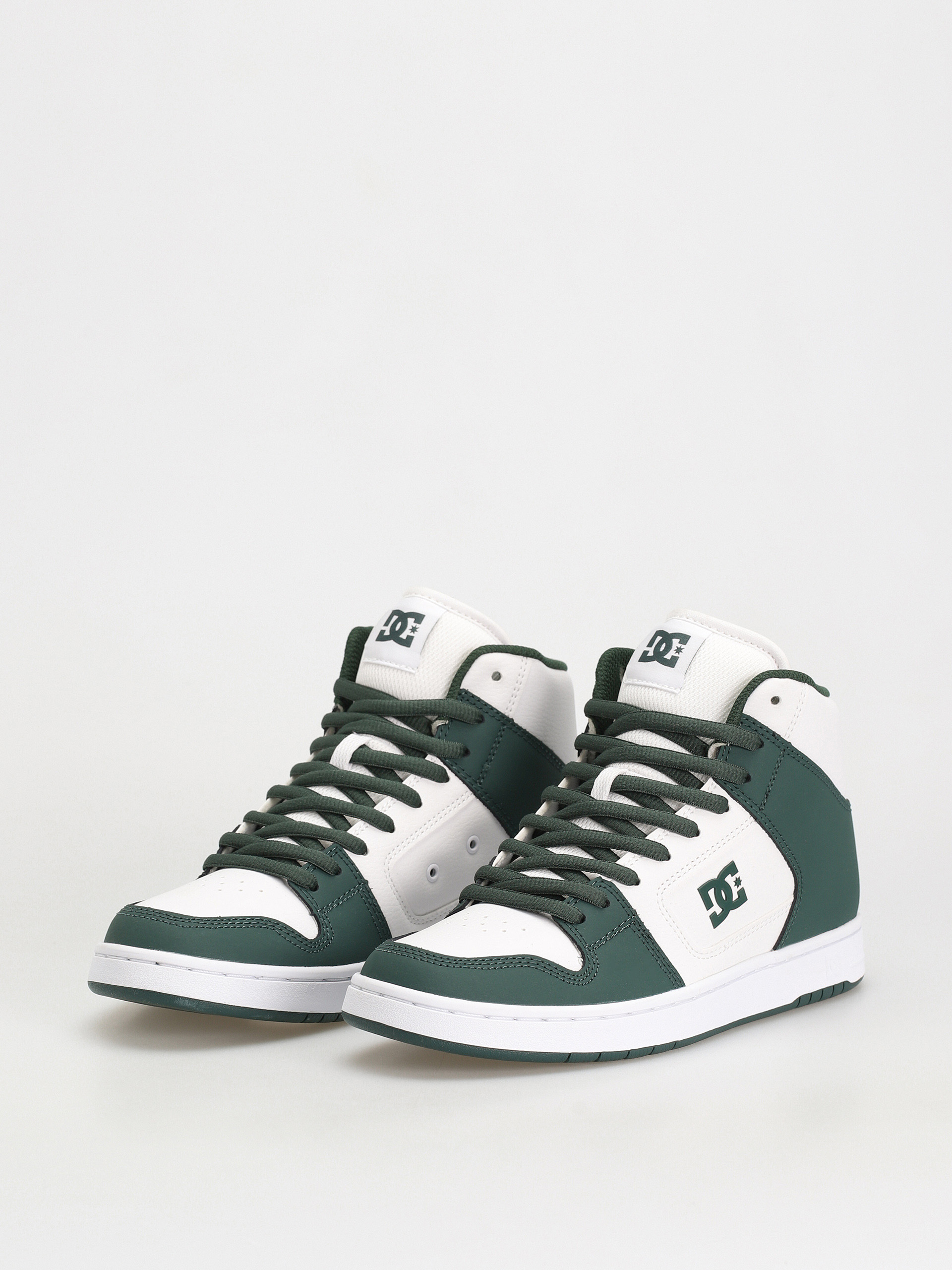 DC Manteca 4 Hi Cipők (white/dark olive)