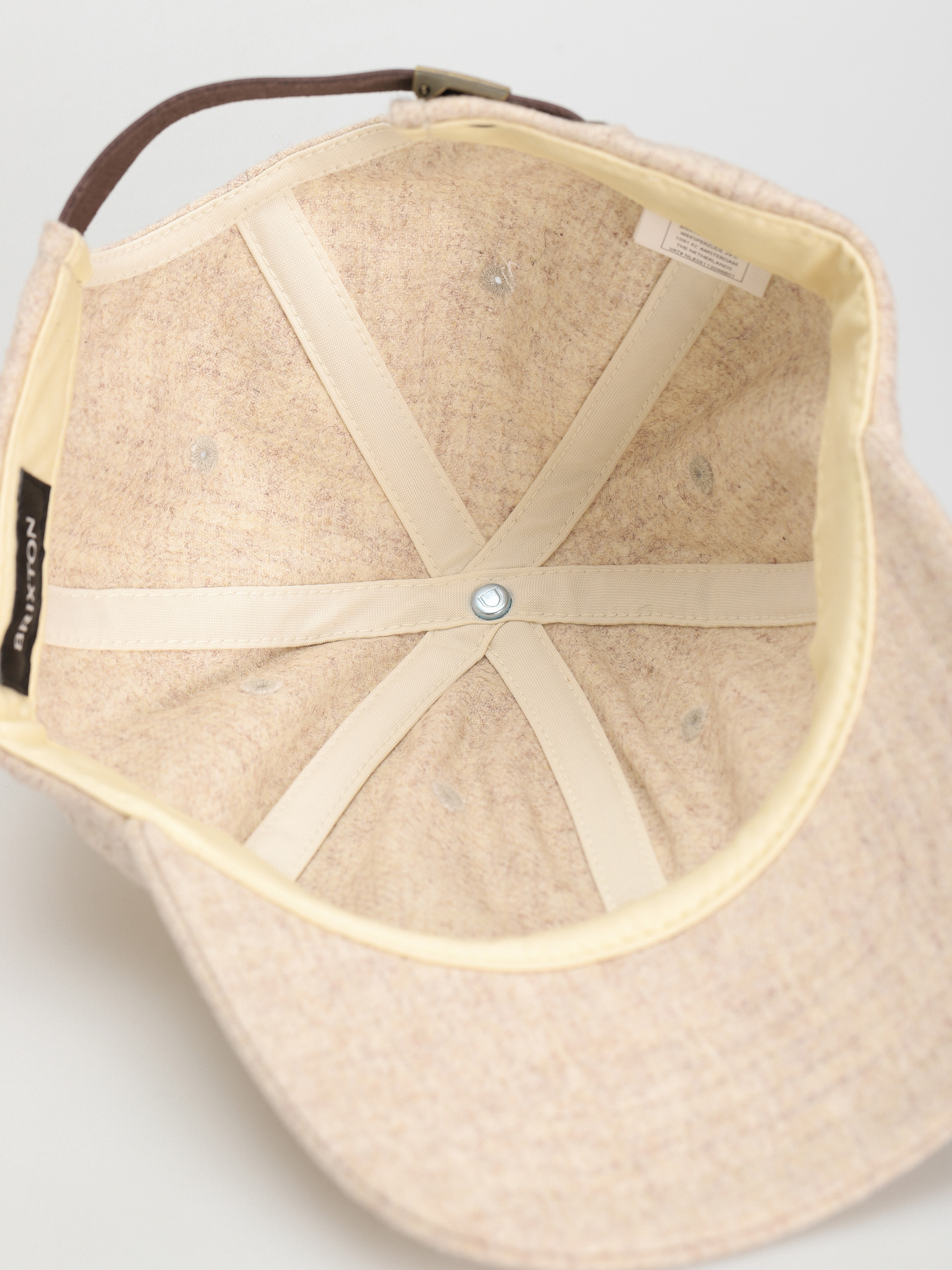 Brixton Stith Mp Adj Baseball sapka (oatmeal/oatmeal)