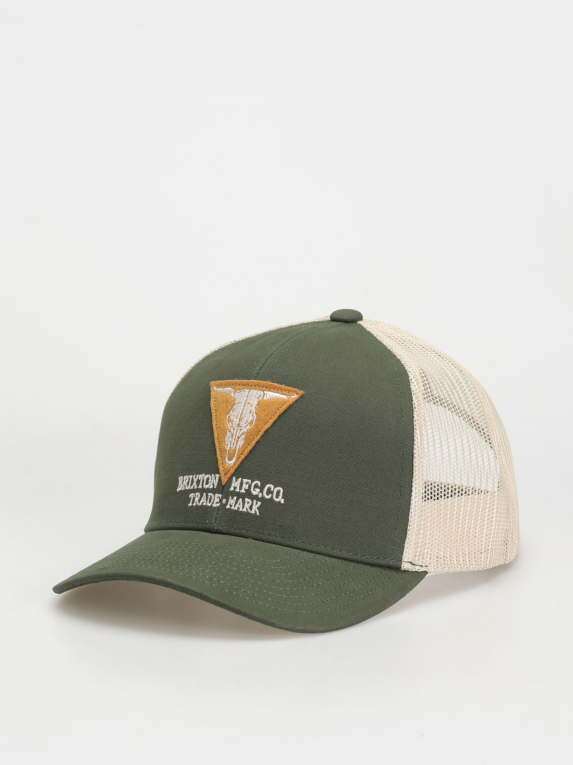 Brixton Gunston Netplus Mp Trucker Hat Baseball sapka (pine needle/off white)
