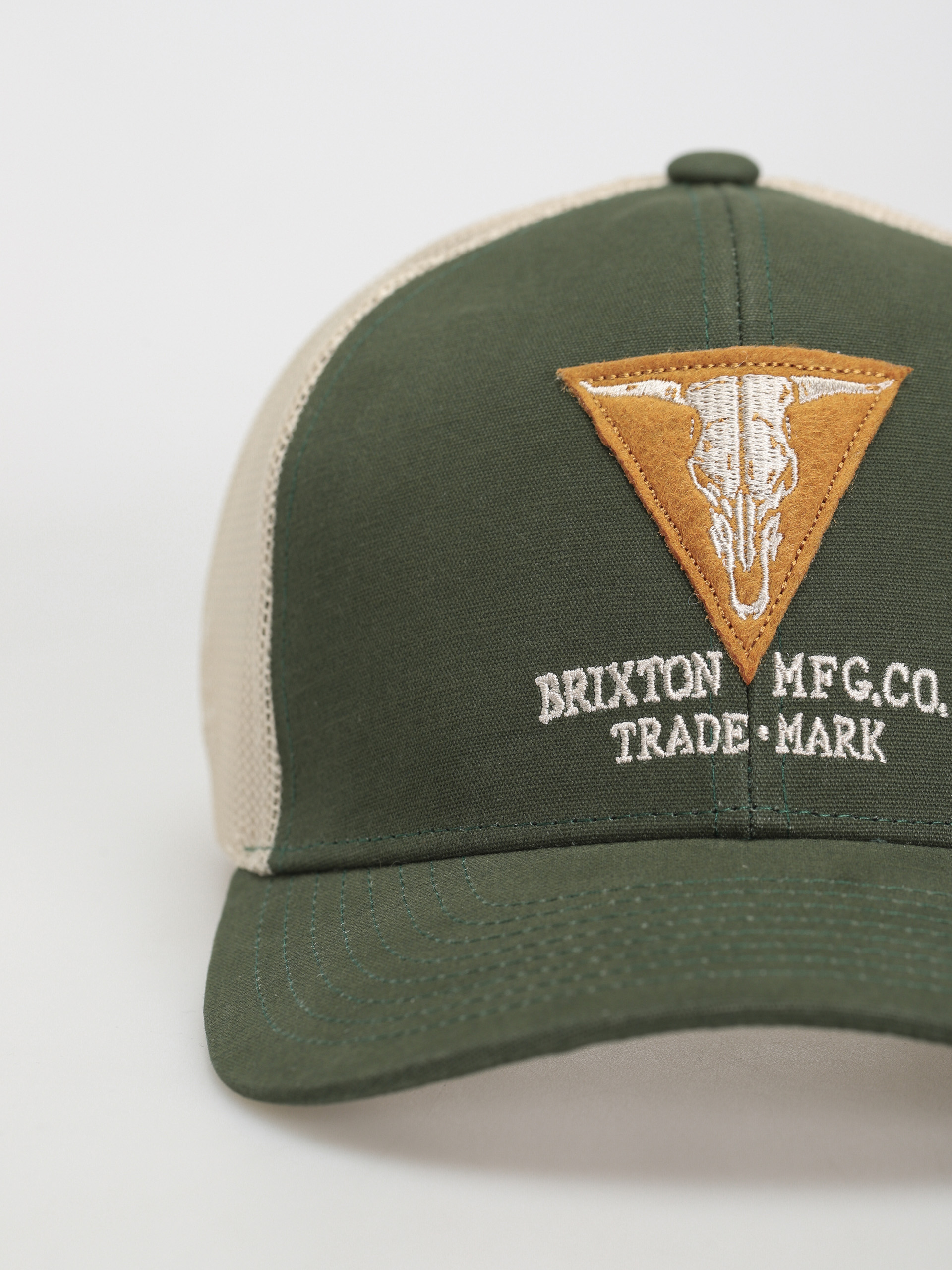 Brixton Gunston Netplus Mp Trucker Hat Baseball sapka (pine needle/off white)