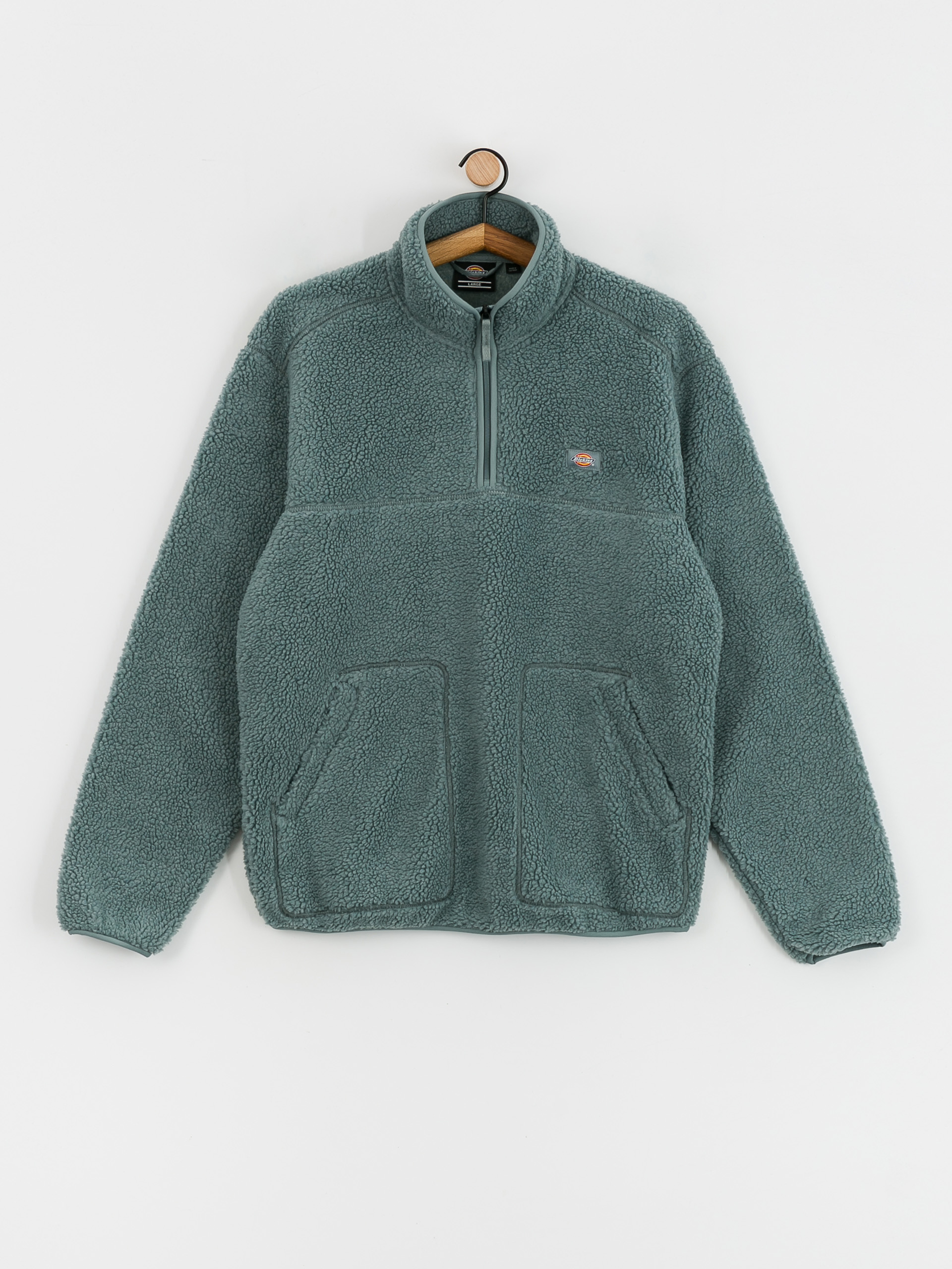 Férfi Dickies Mount Hope Quarter Zip Polár pulóver (trooper)