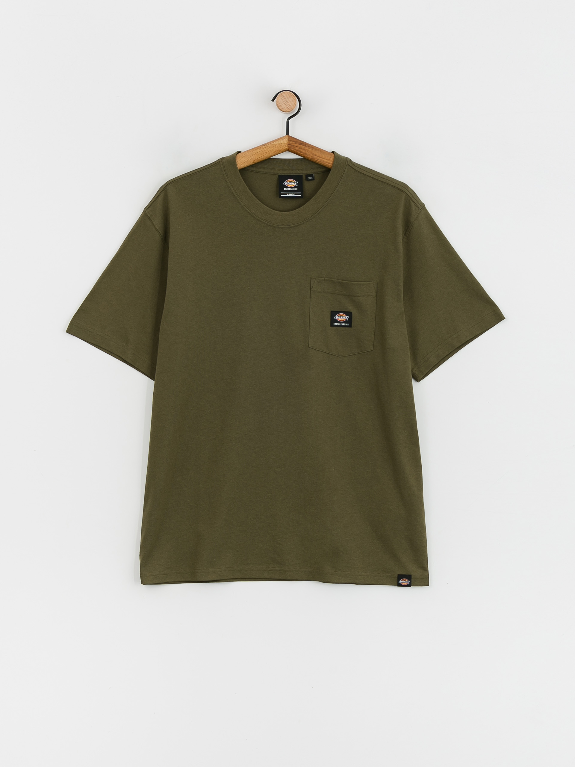 Dickies Mount Vista Pocket Póló (dark olive)