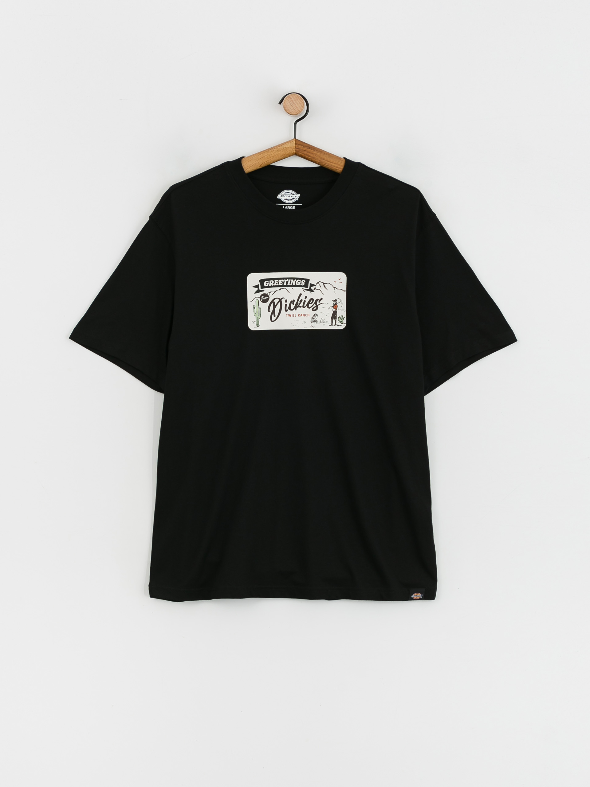 Dickies Rossville póló (black)