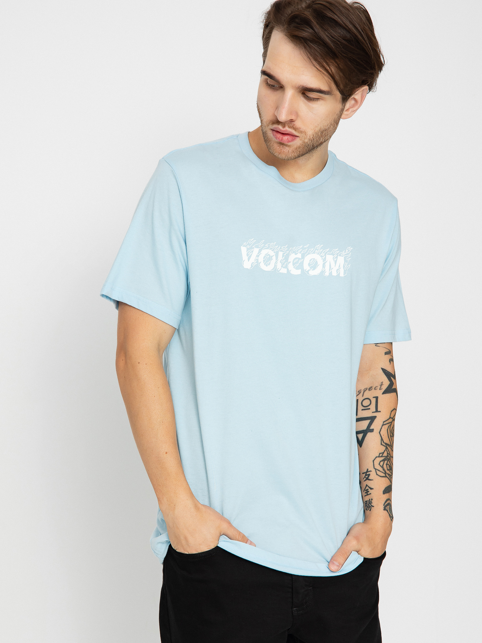 Volcom Firefight póló (misty blue)