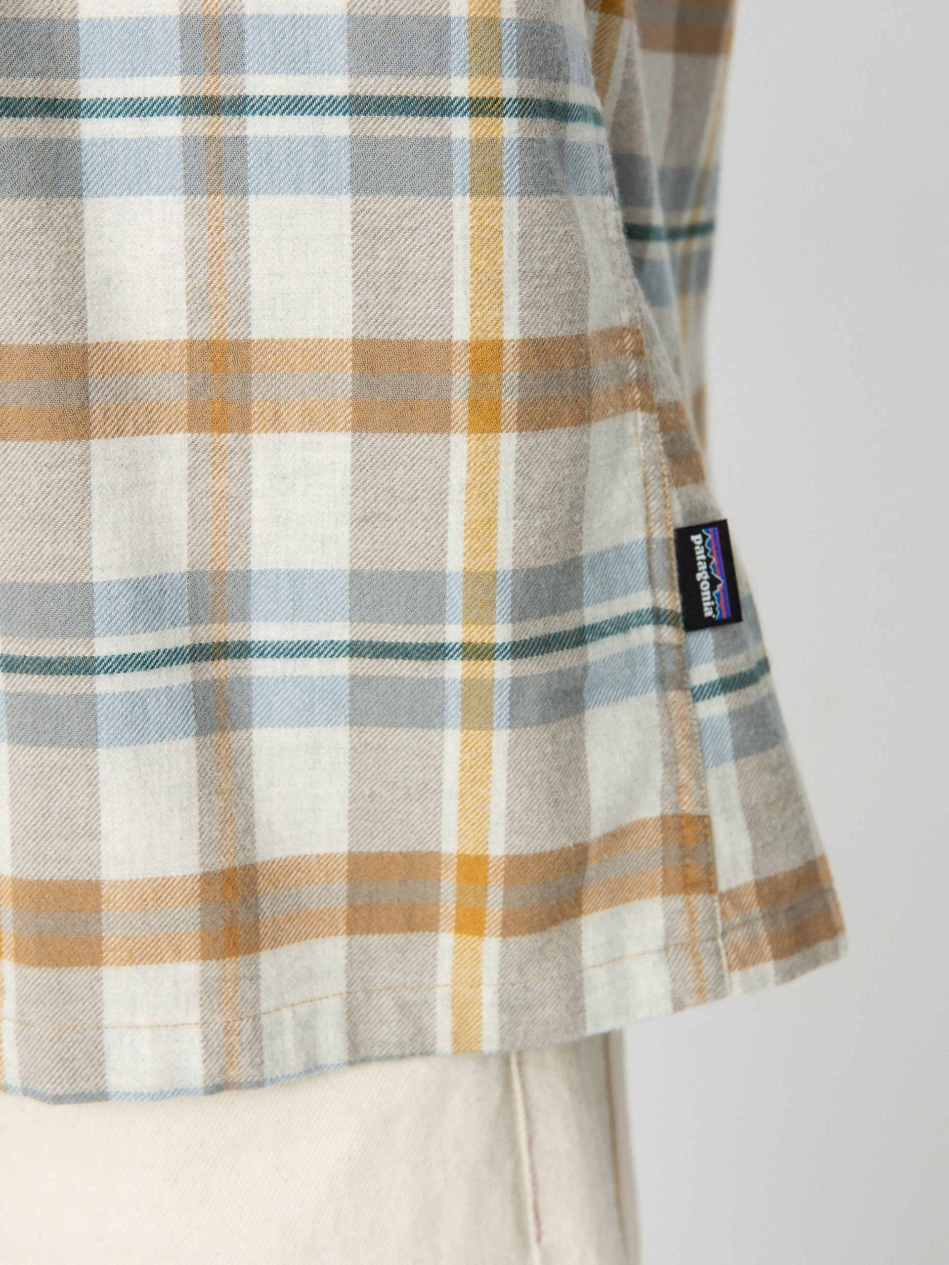 Patagonia Organic Cotton Fjord Flannel Ing (fields/natural)