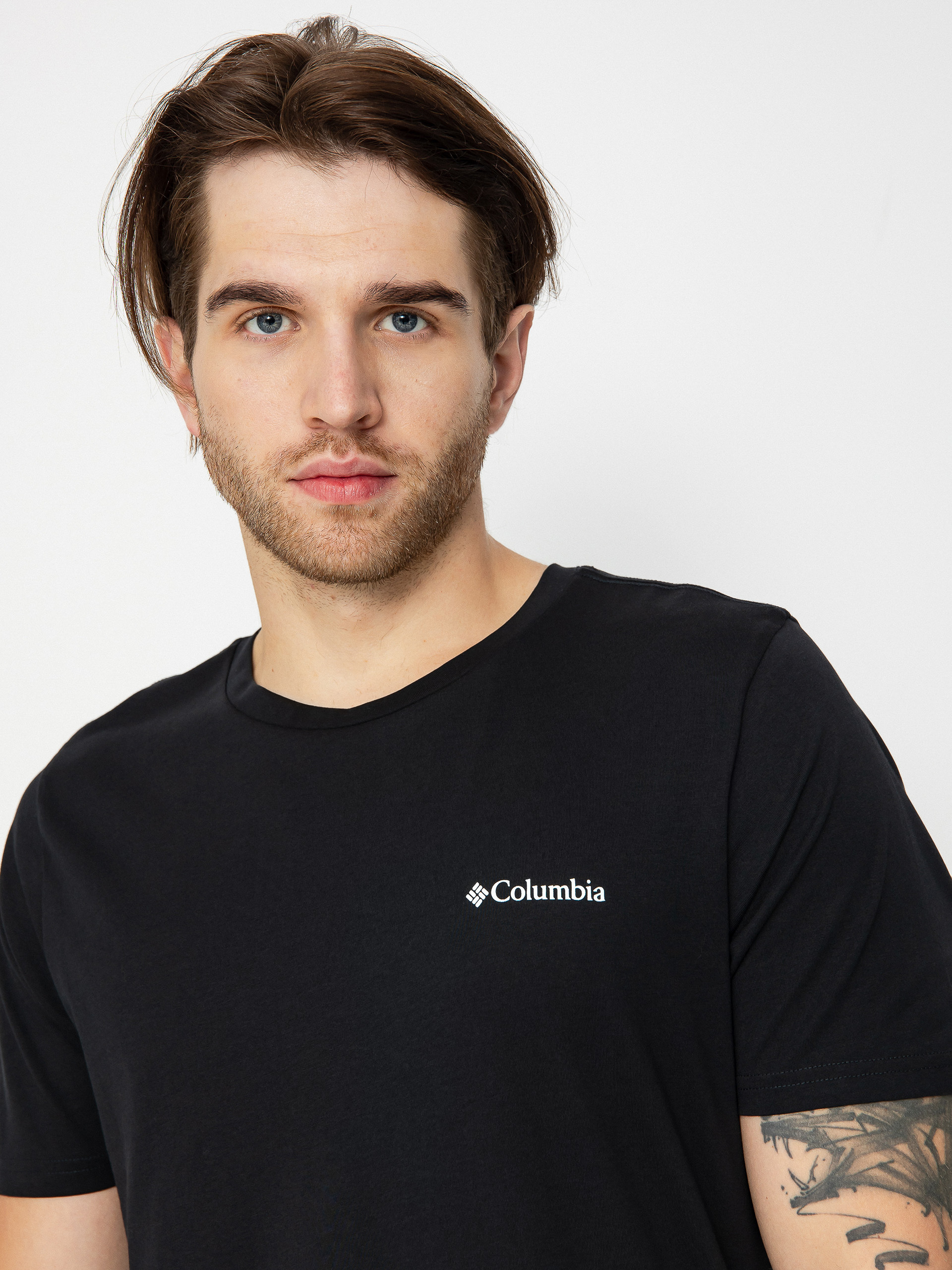 Columbia Rapid Ridge póló (black/circular heritage)