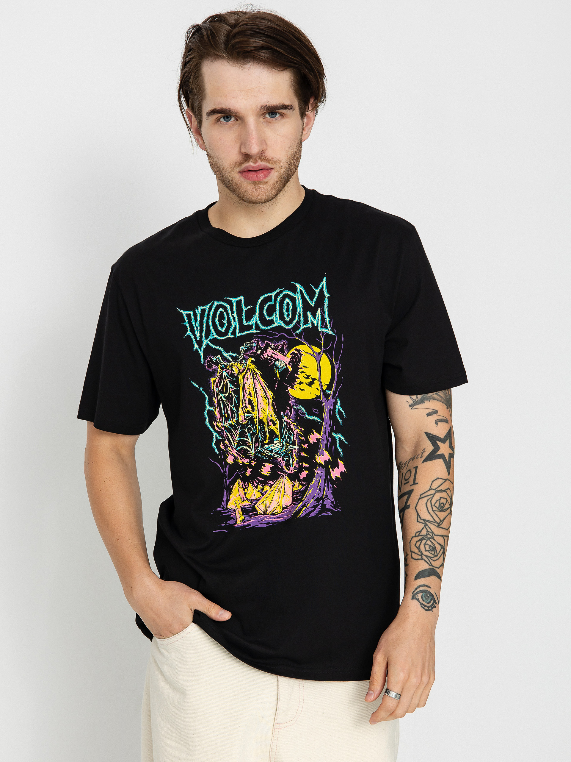 Volcom Fa Max Sherman 2 póló (black)