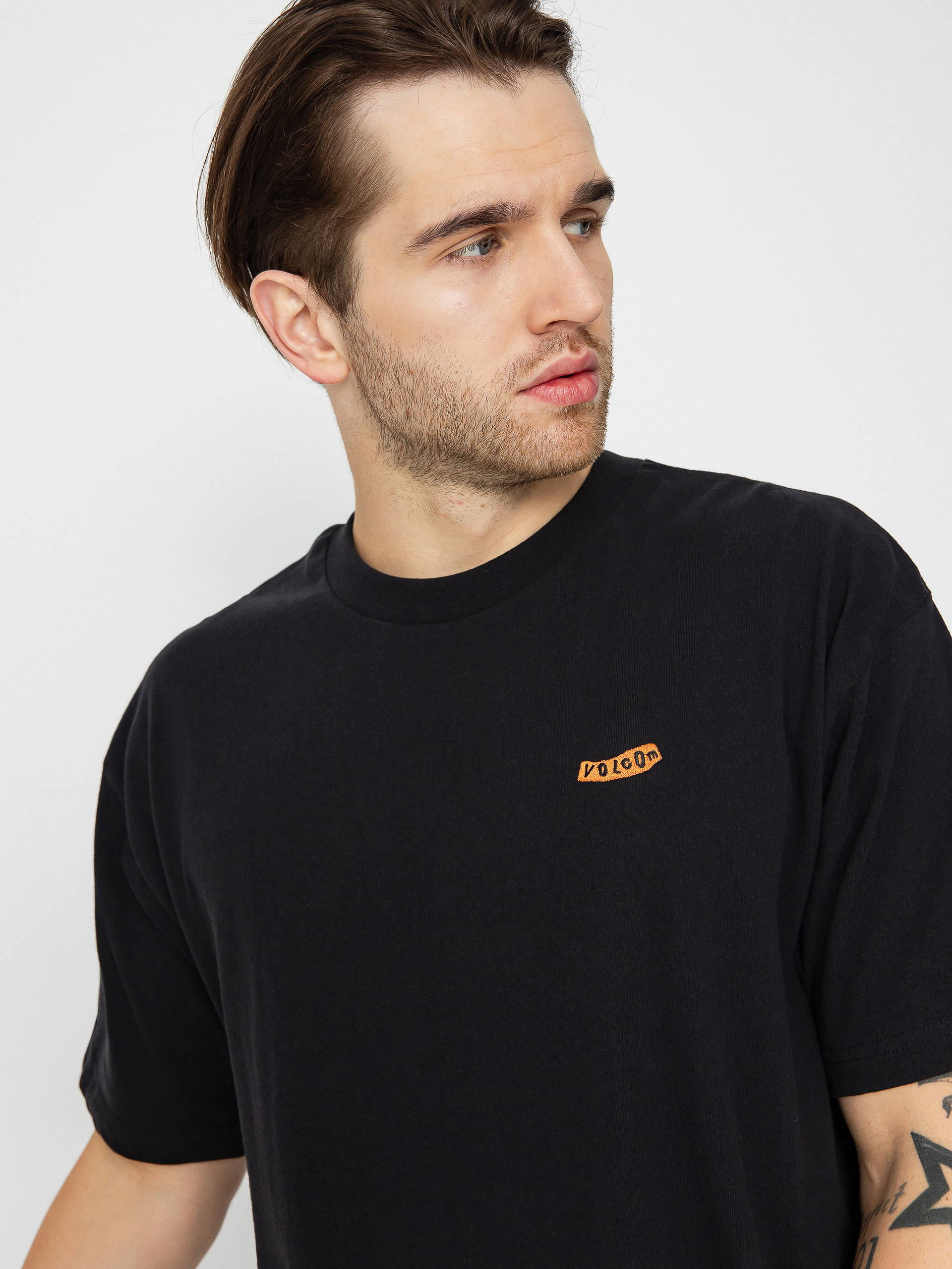 Volcom Pistol Stone Lse póló (black)