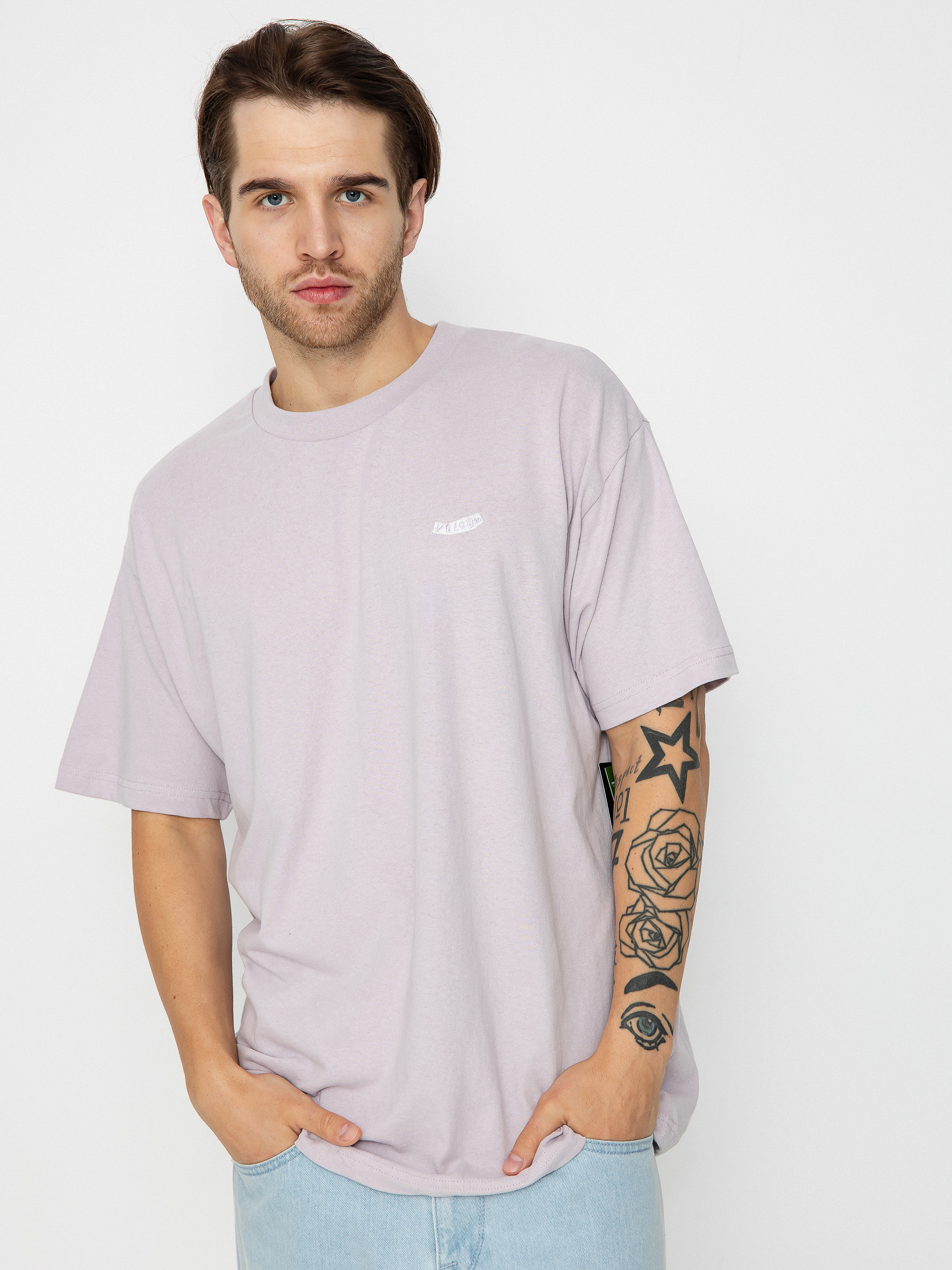 Volcom Pistol Stone Lse póló (iris purple)