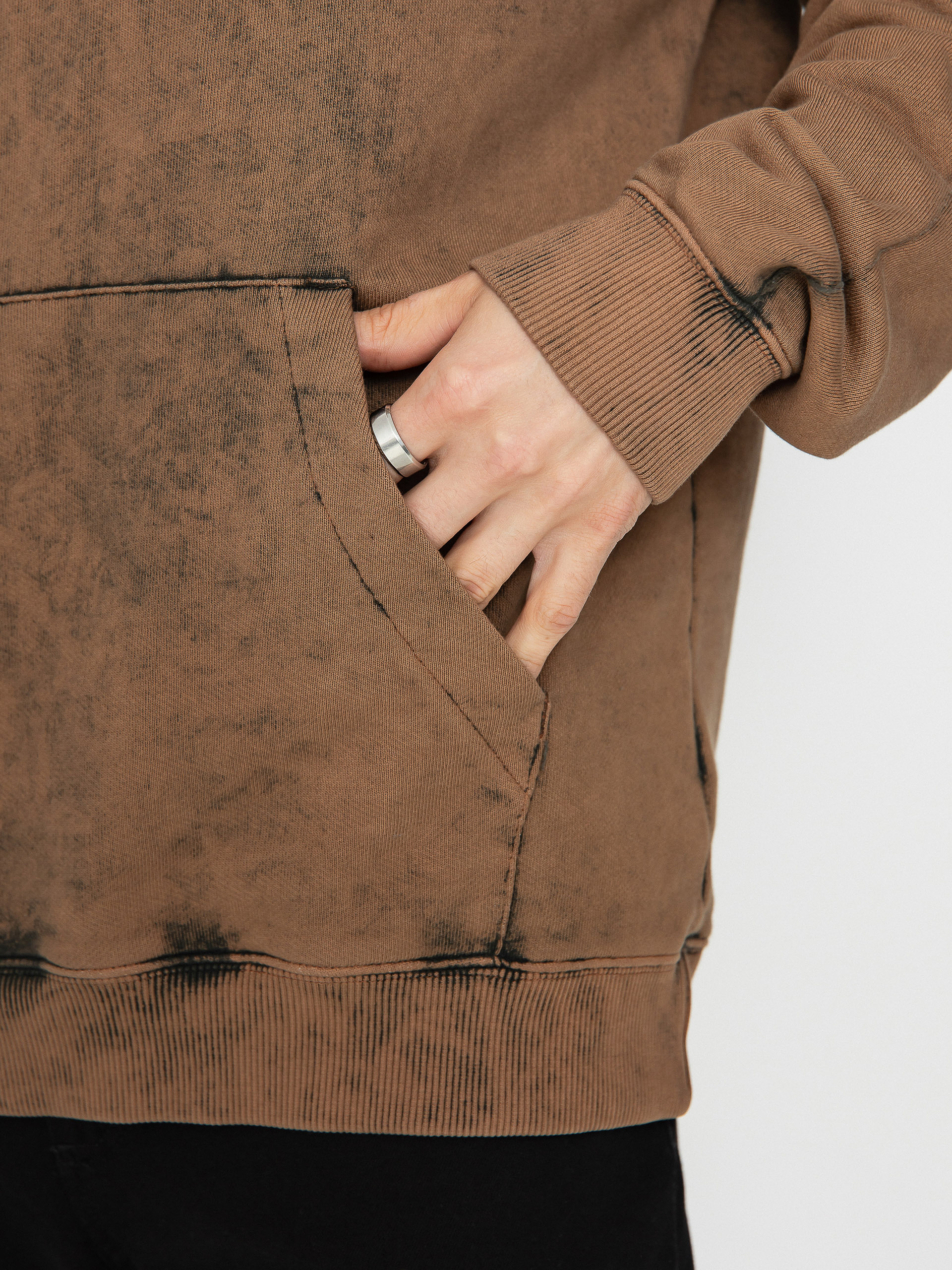 DC Contour HD Kapucnis pulóver (bison storm wash)