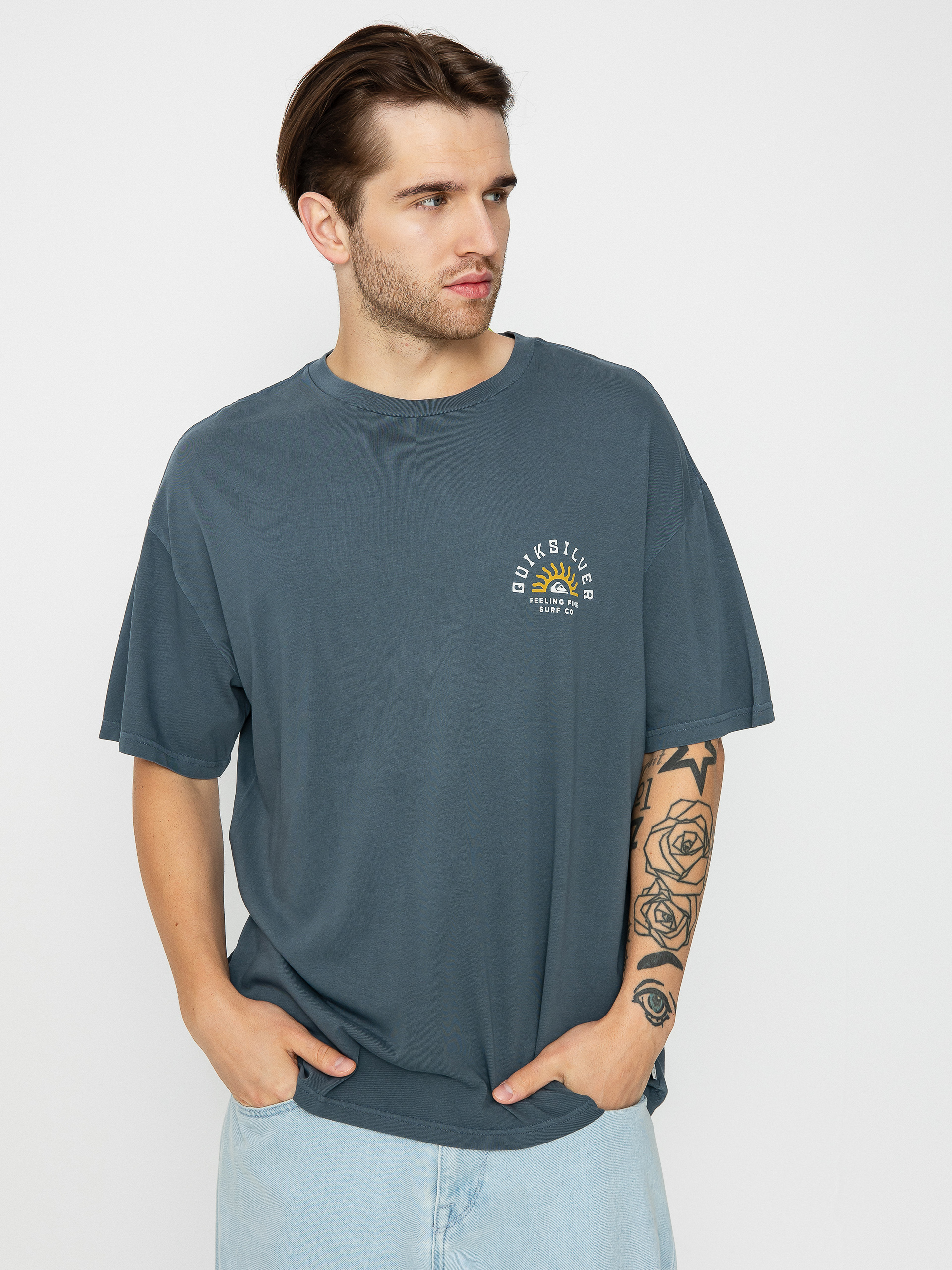 Quiksilver Qs State Of Mind póló (dark slate)