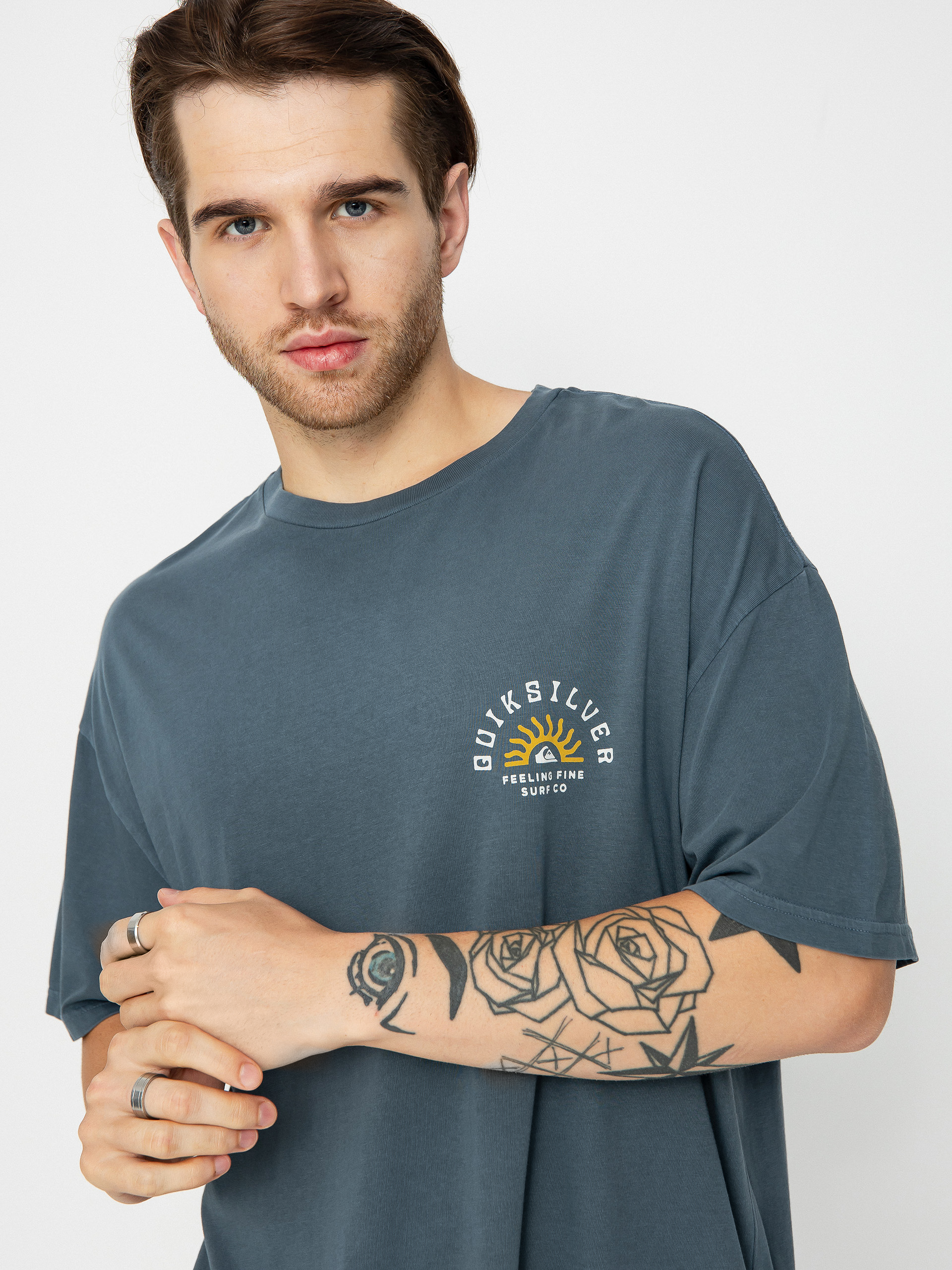 Quiksilver Qs State Of Mind póló (dark slate)