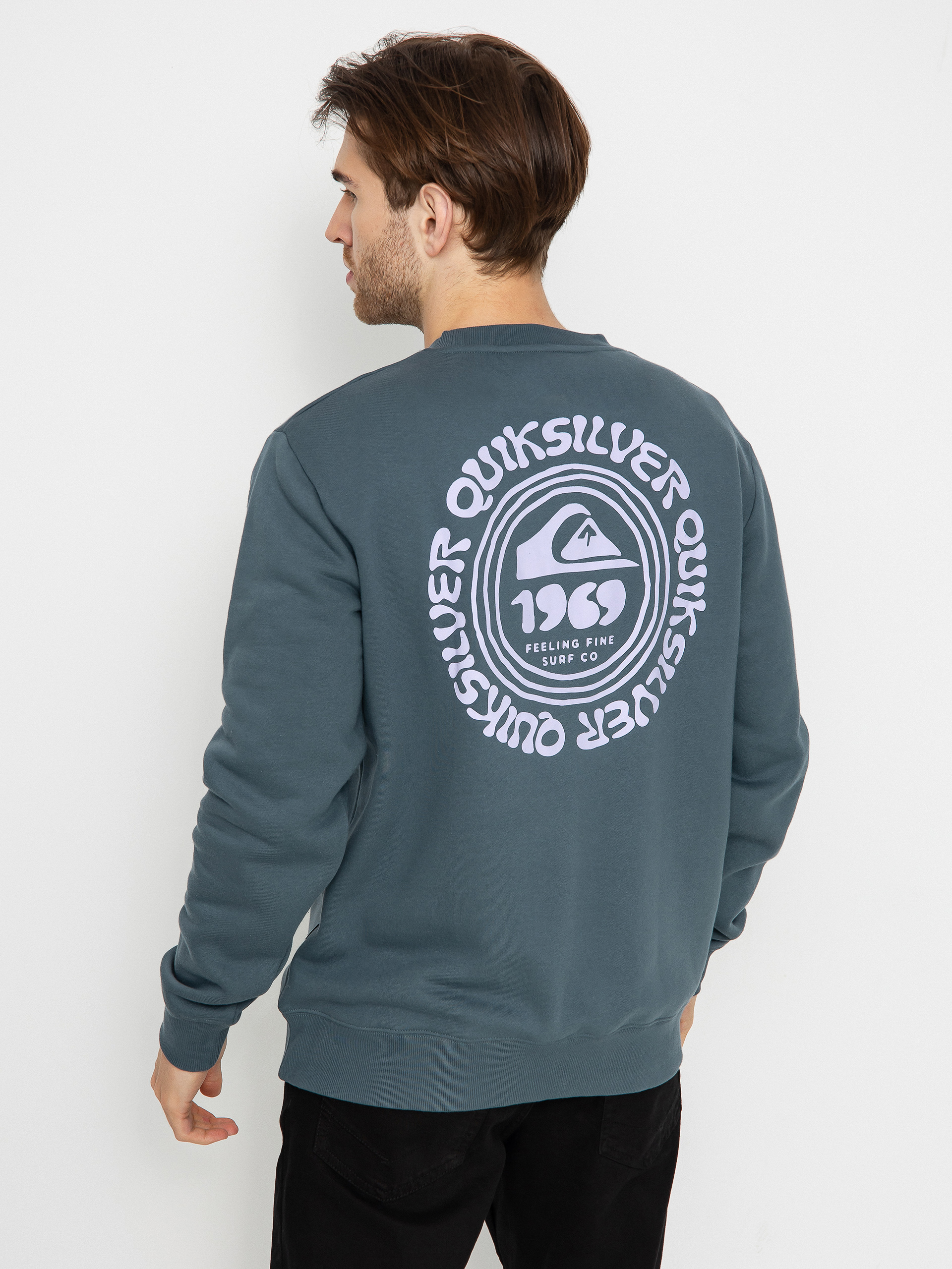 Quiksilver Surf Earth Pulóver (dark slate)