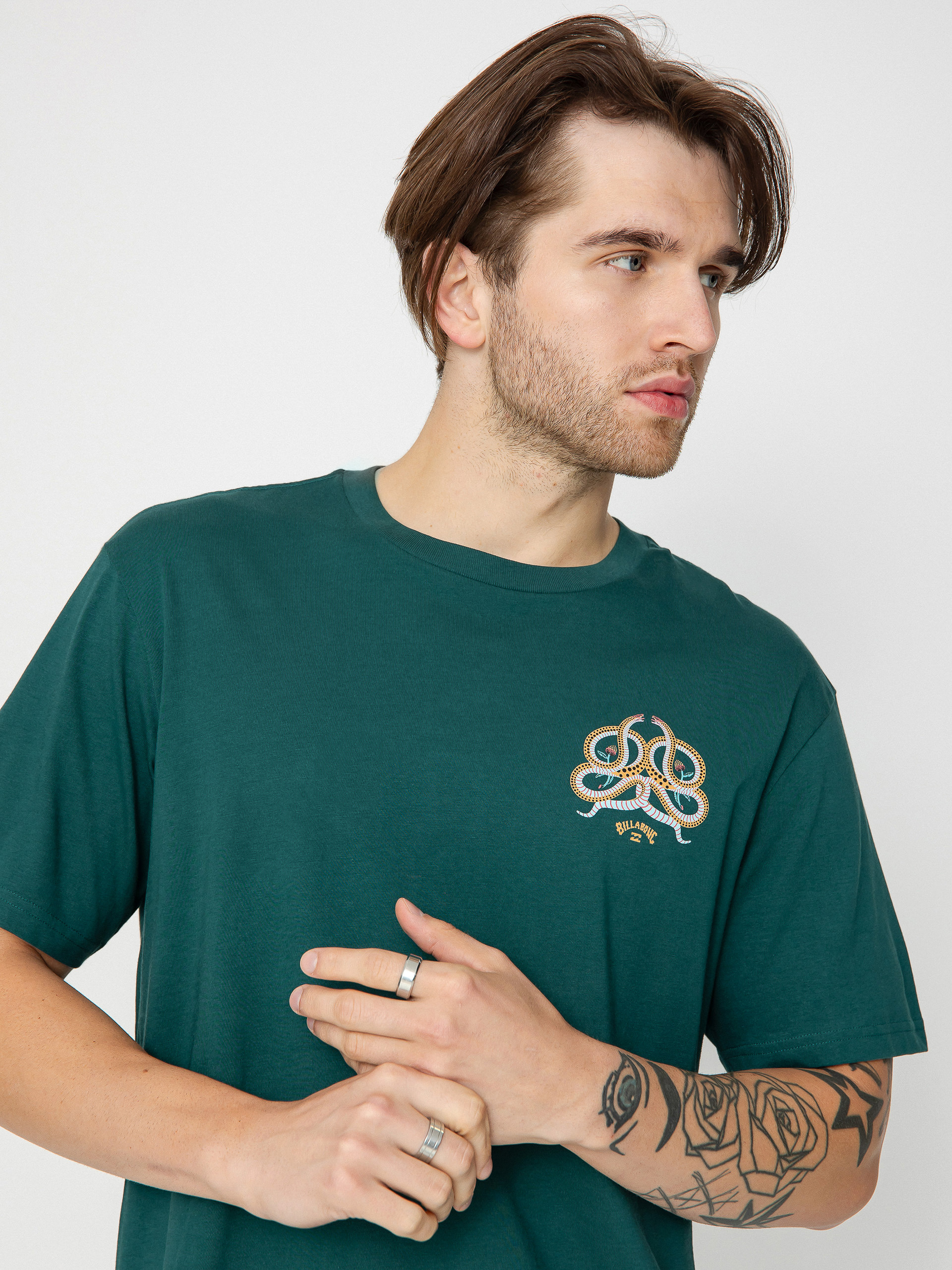 Billabong Serpientes póló(deep teal)