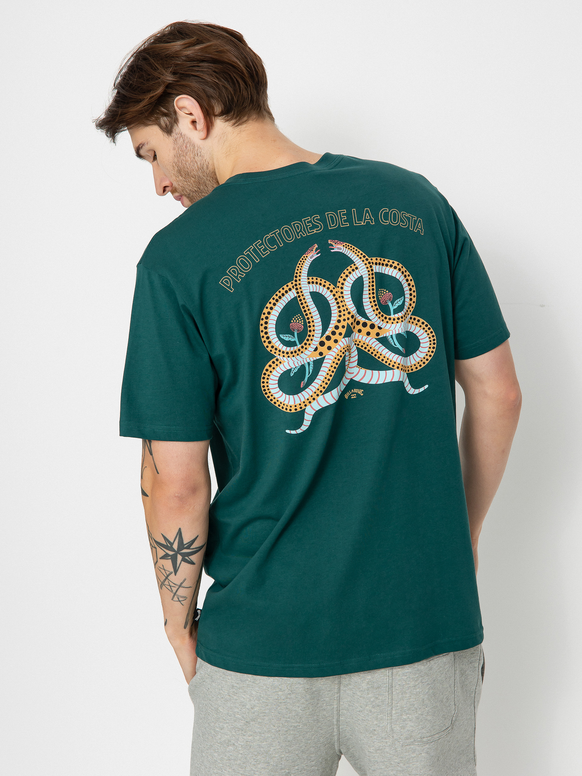 Billabong Serpientes póló(deep teal)