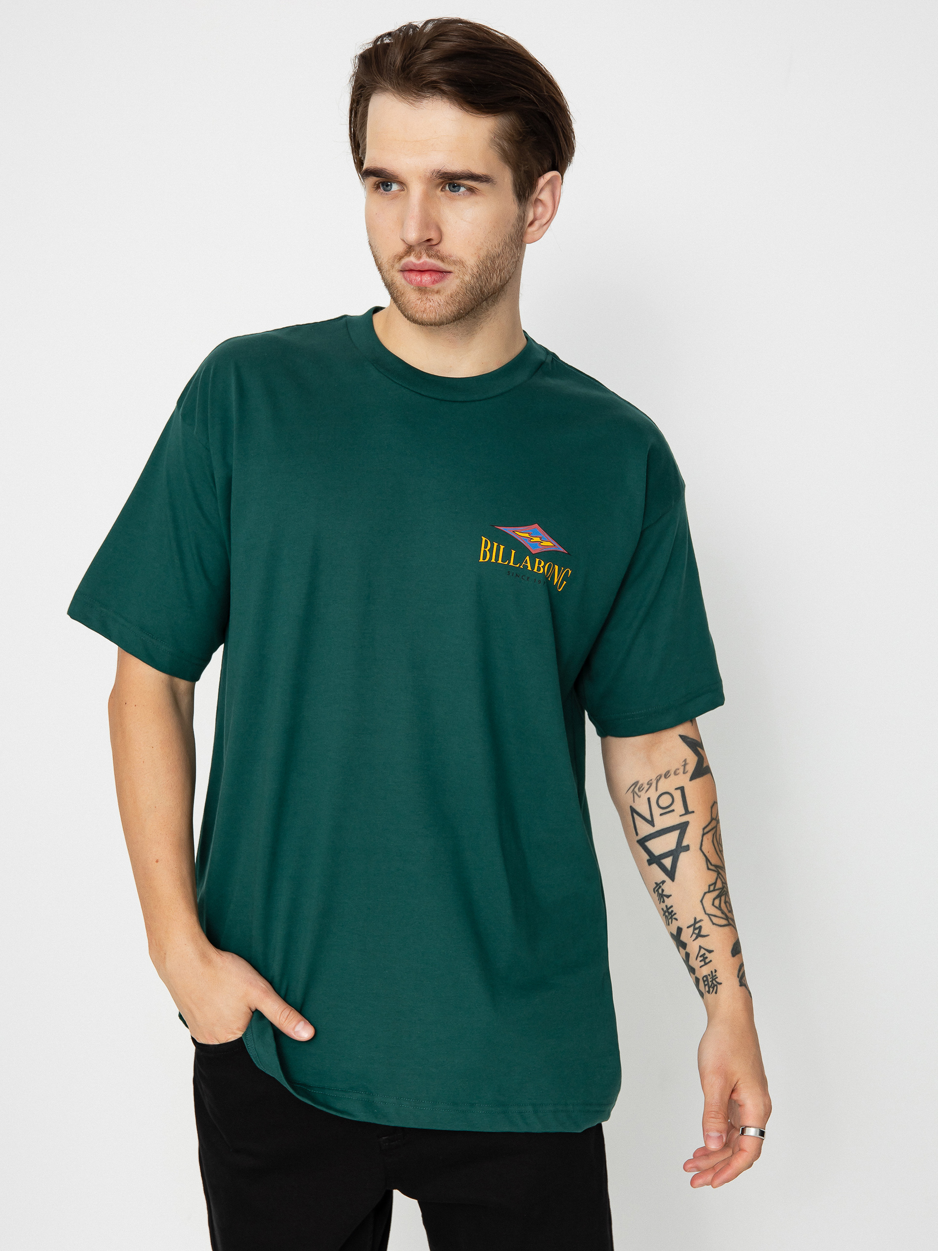 Billabong Ridge póló(deep teal)