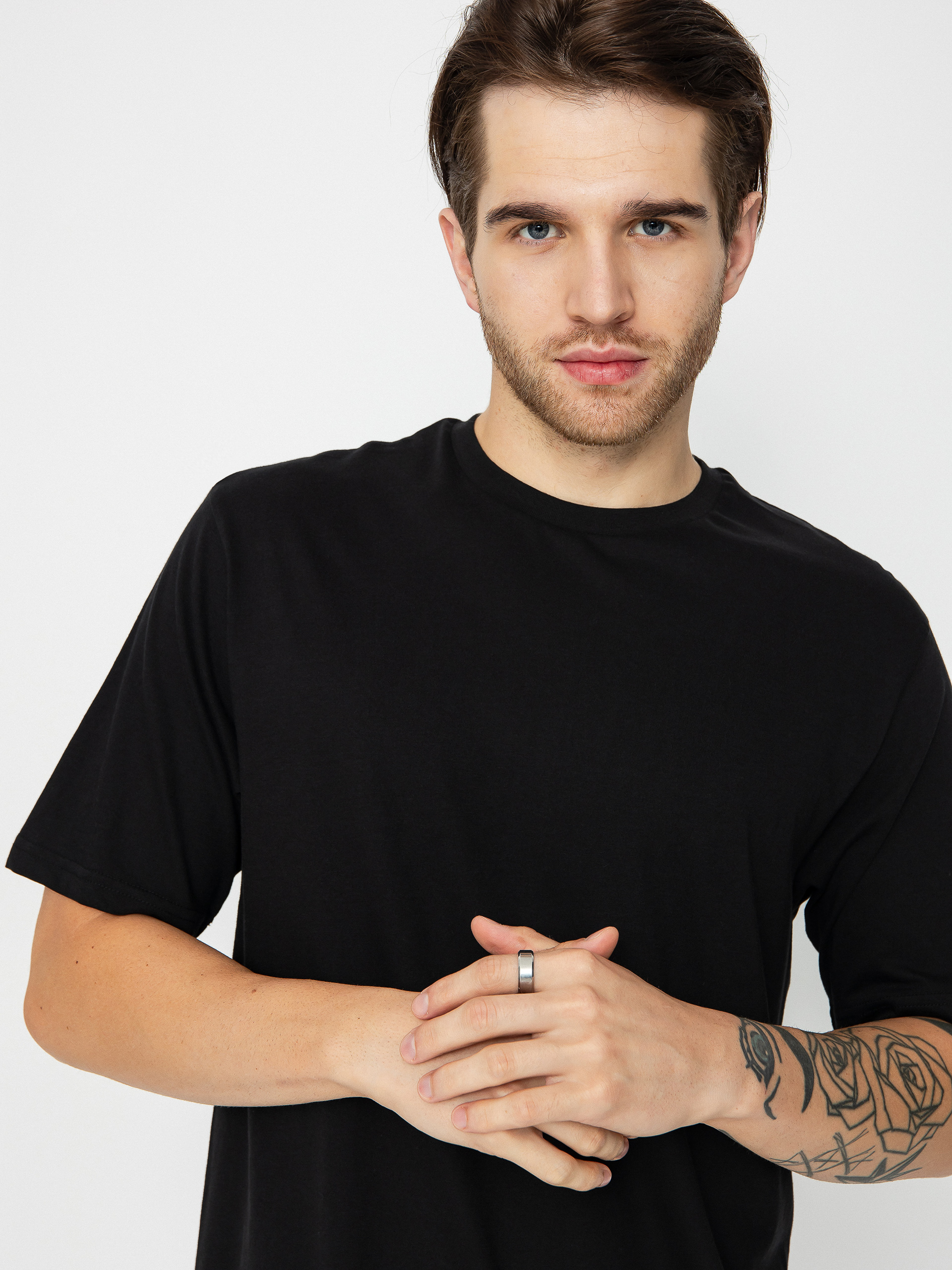 Carhartt WIP Standard Crew Neck 2-pack póló (black black)