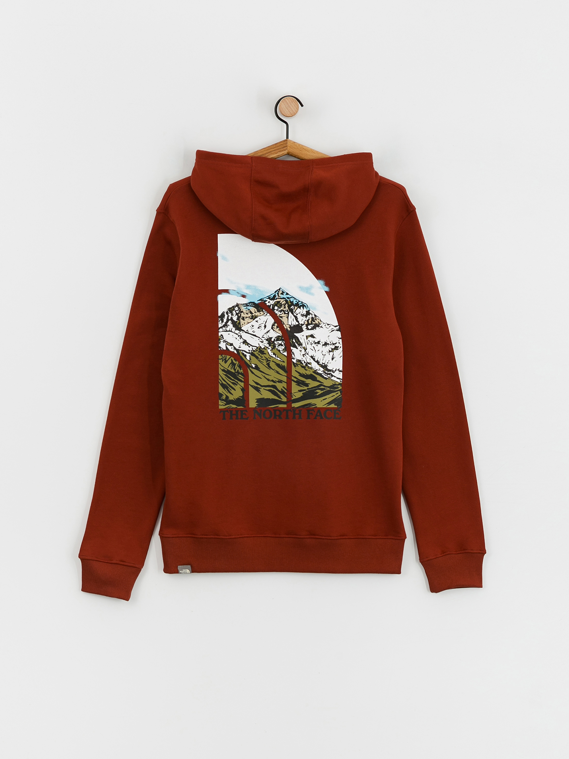 The North Face Seasonal Graphic HD Kapucnis pulóver (brandy brown)