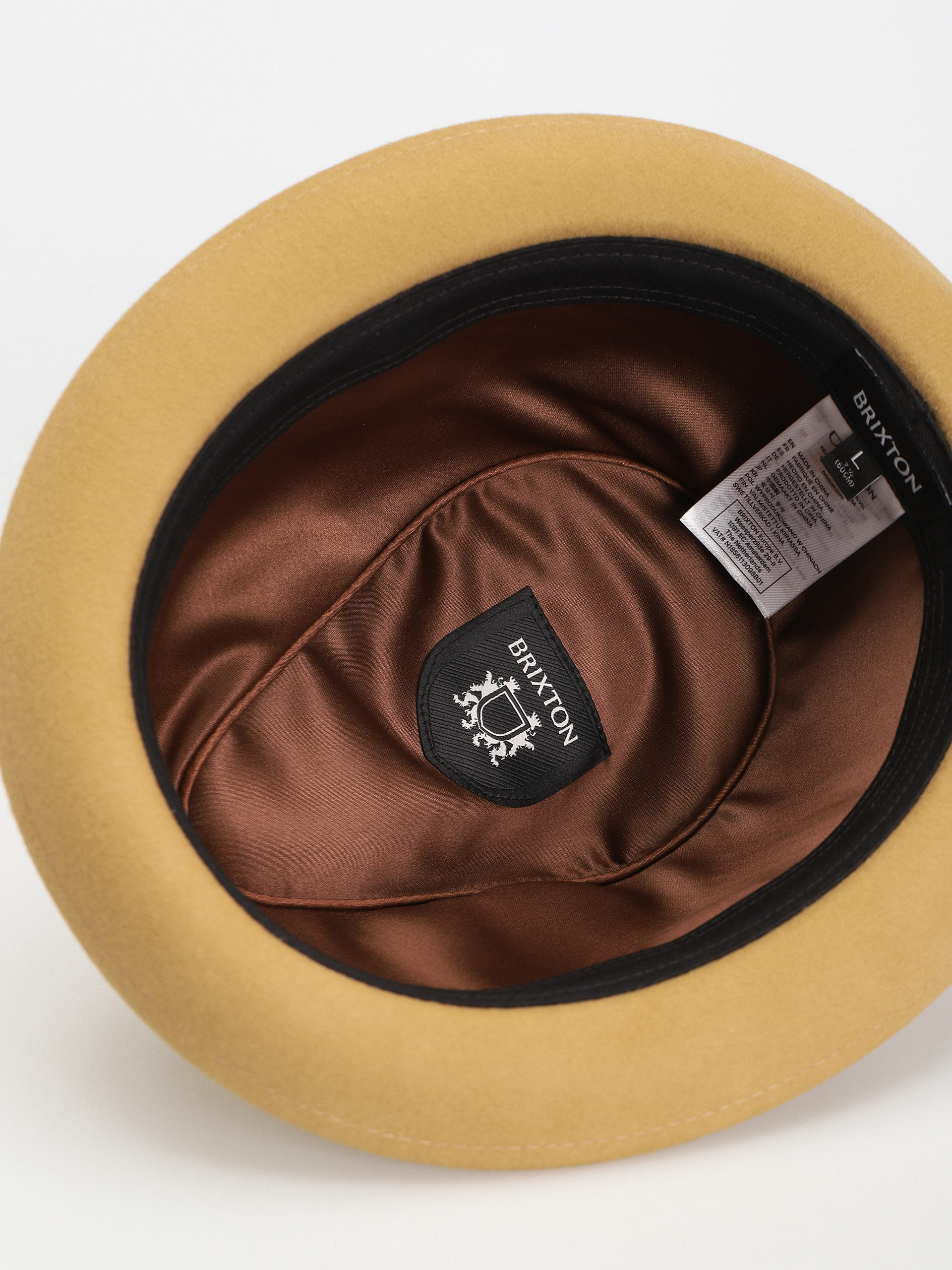 Brixton Gain Fedora Kalap (antelope)