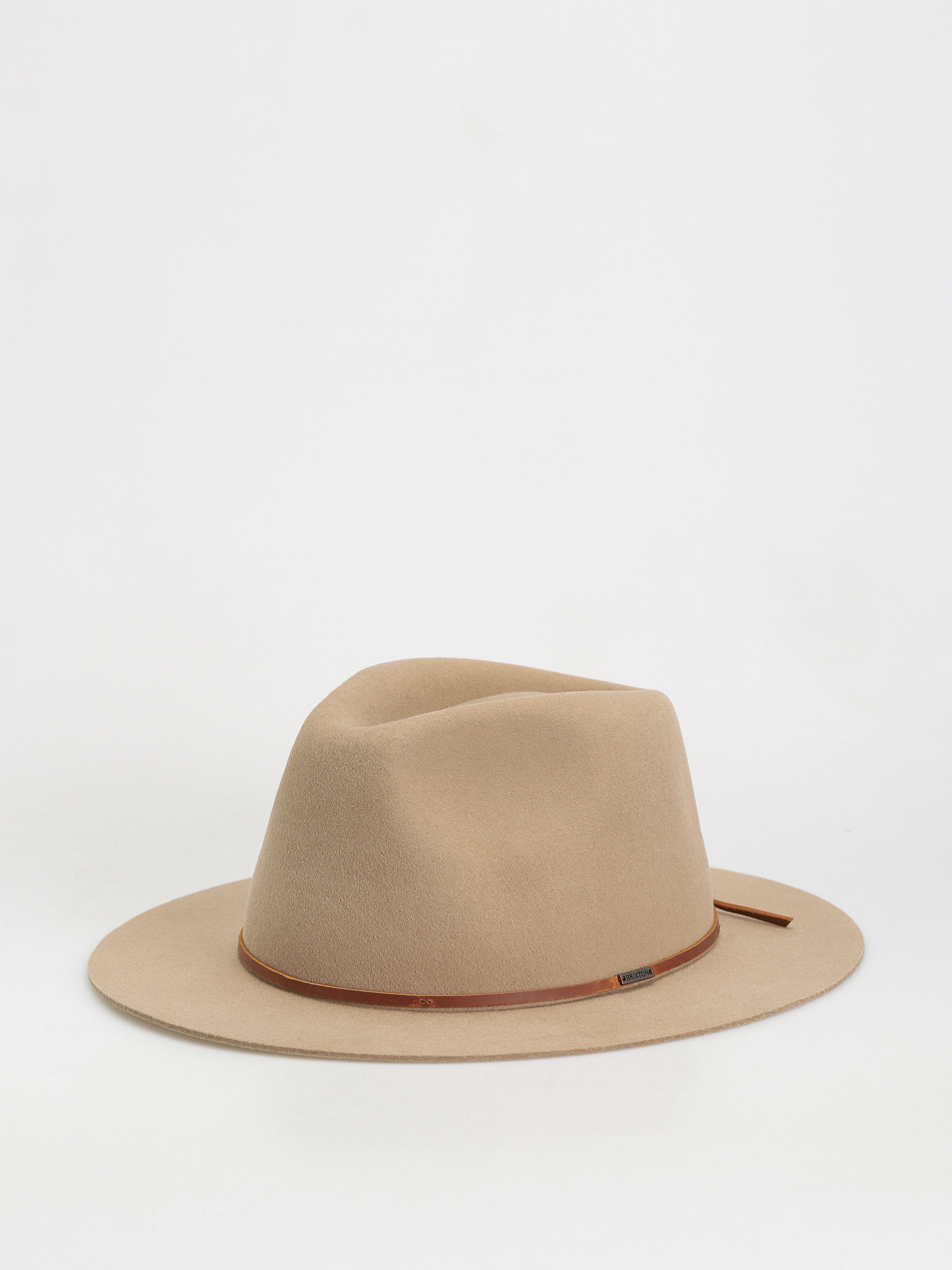 Brixton Wesley Fedora Kalap (sand/brown)