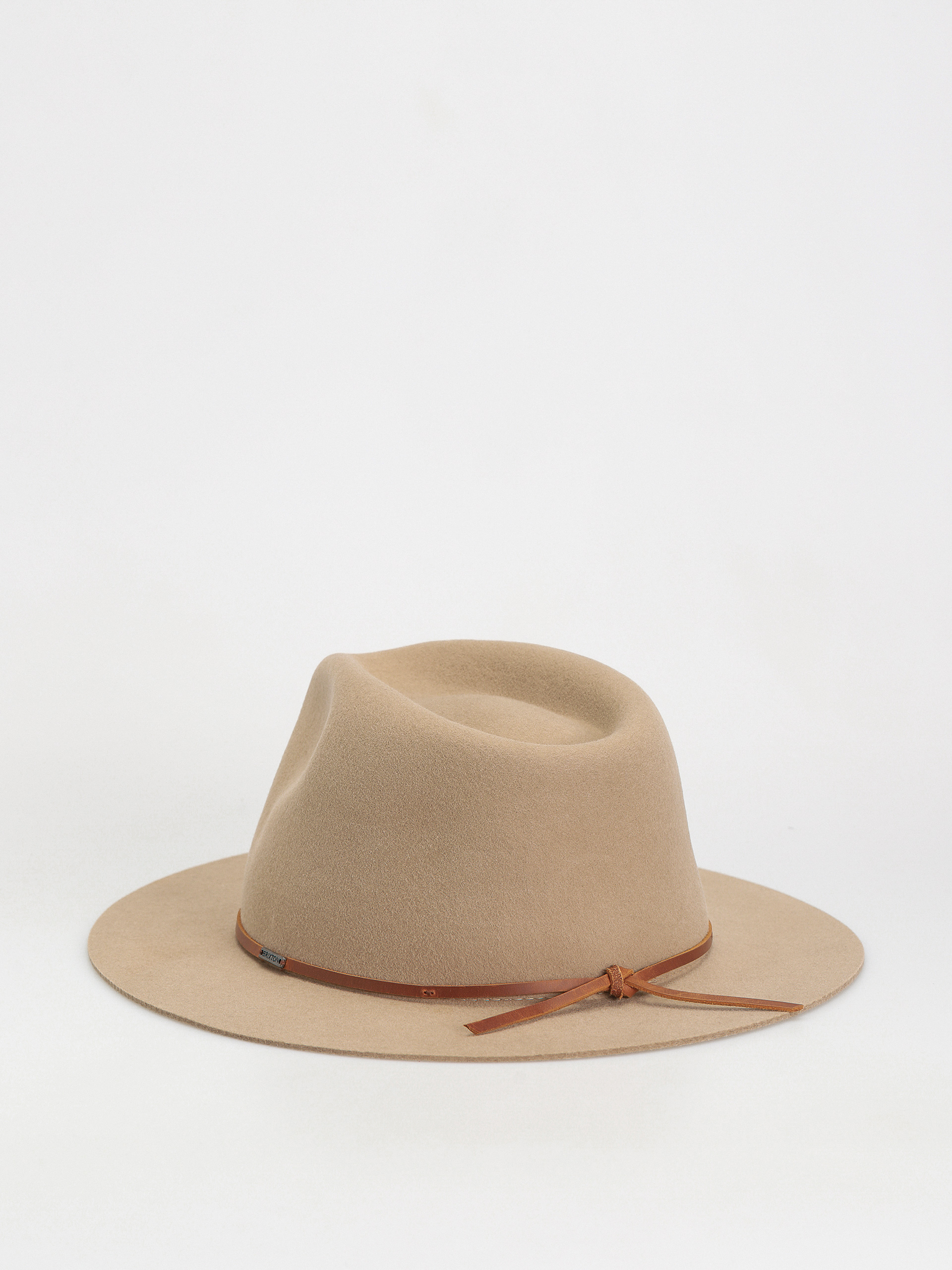 Brixton Wesley Fedora Kalap (sand/brown)