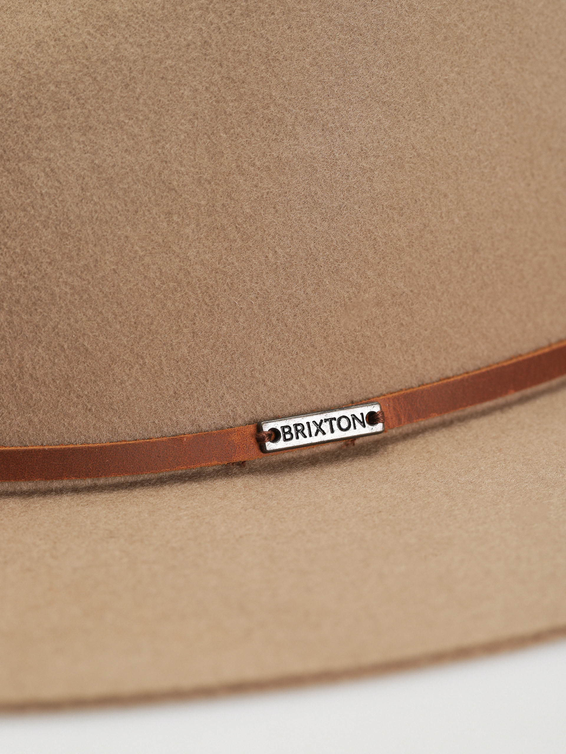 Brixton Wesley Fedora Kalap (sand/brown)