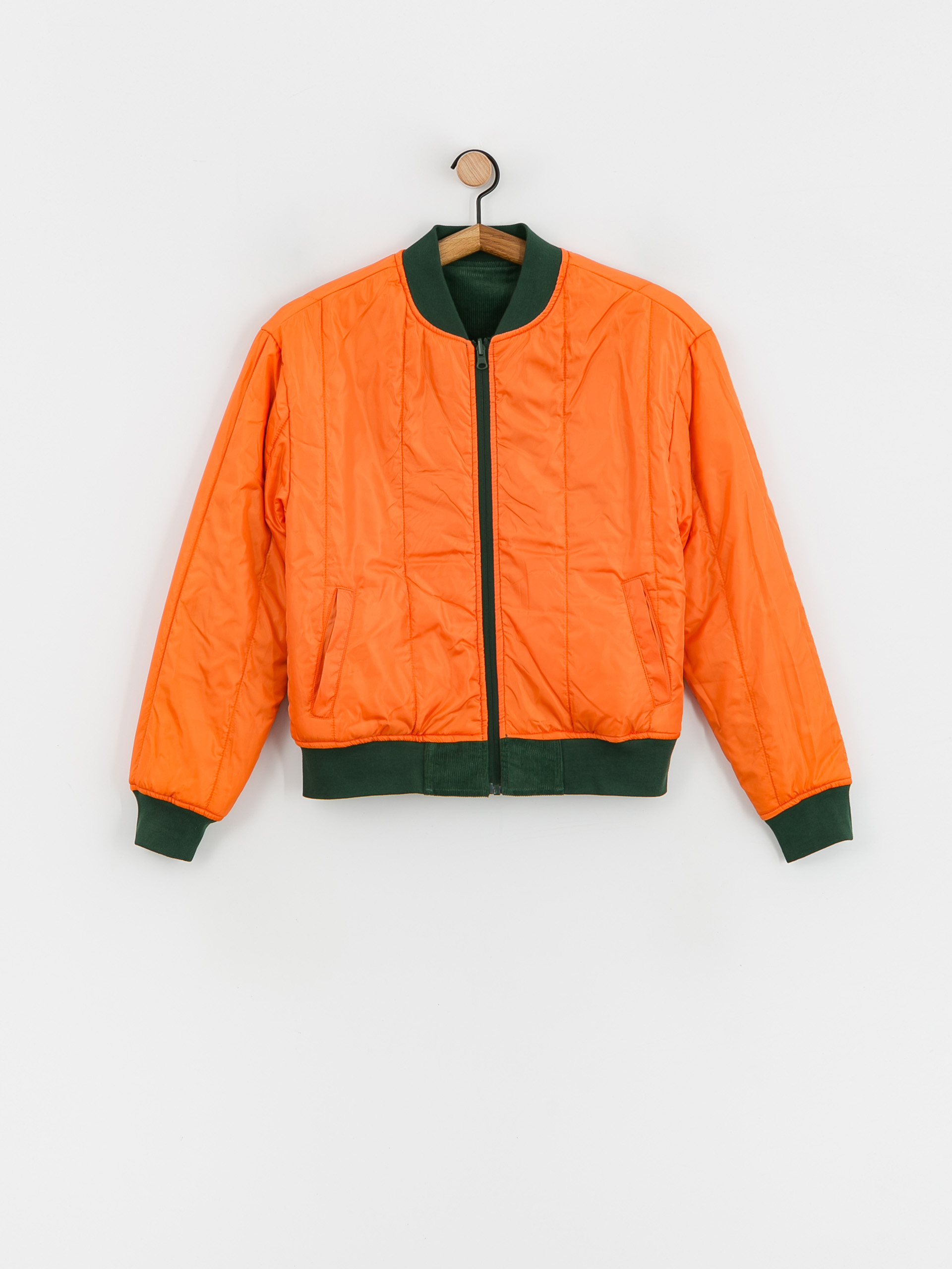 Brixton Utopia Reversible Bomber Dzseki Wmn (pine needle)