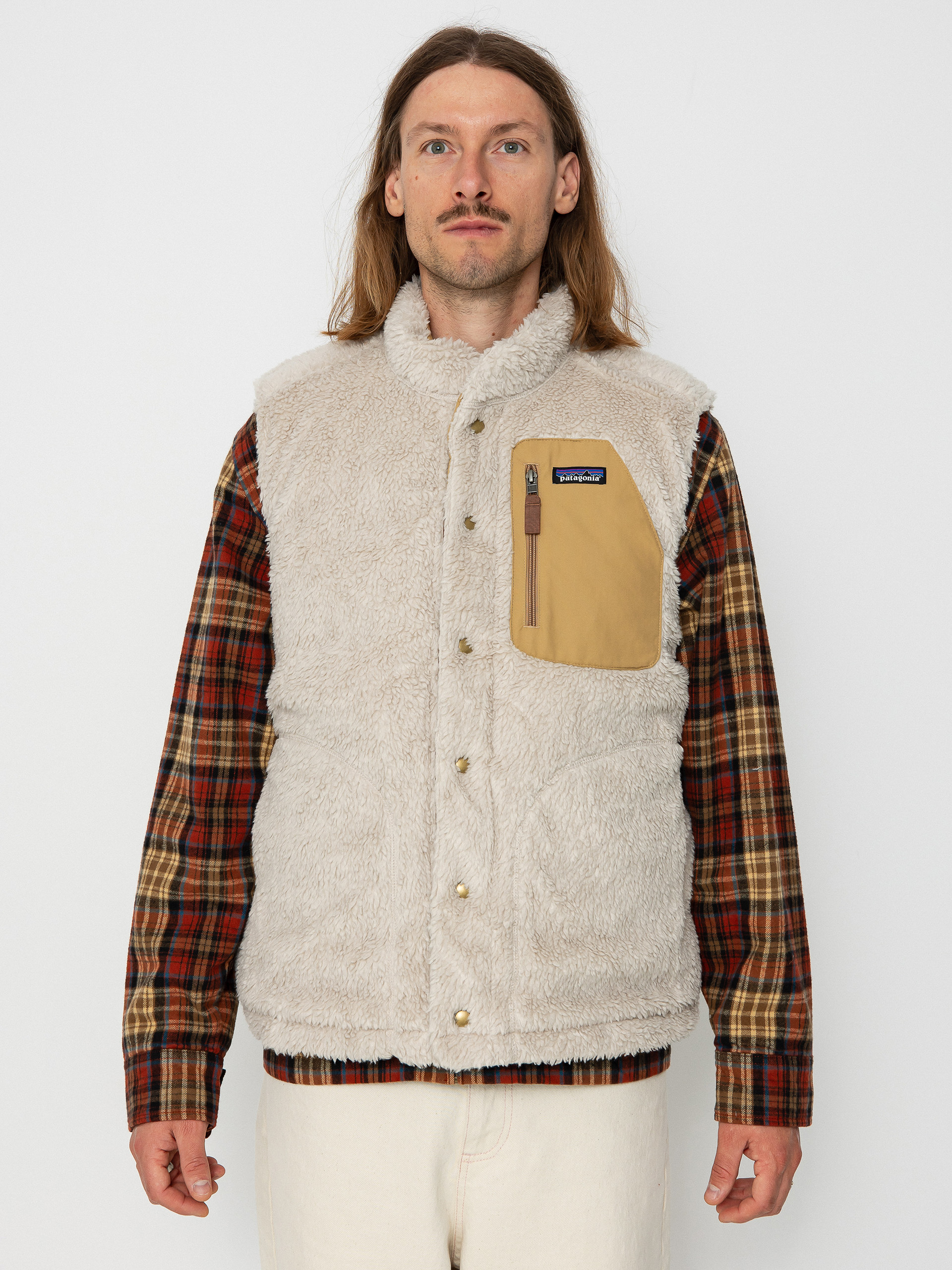 Patagonia Reversible Bivy Down Vest Mellény (moose brown)