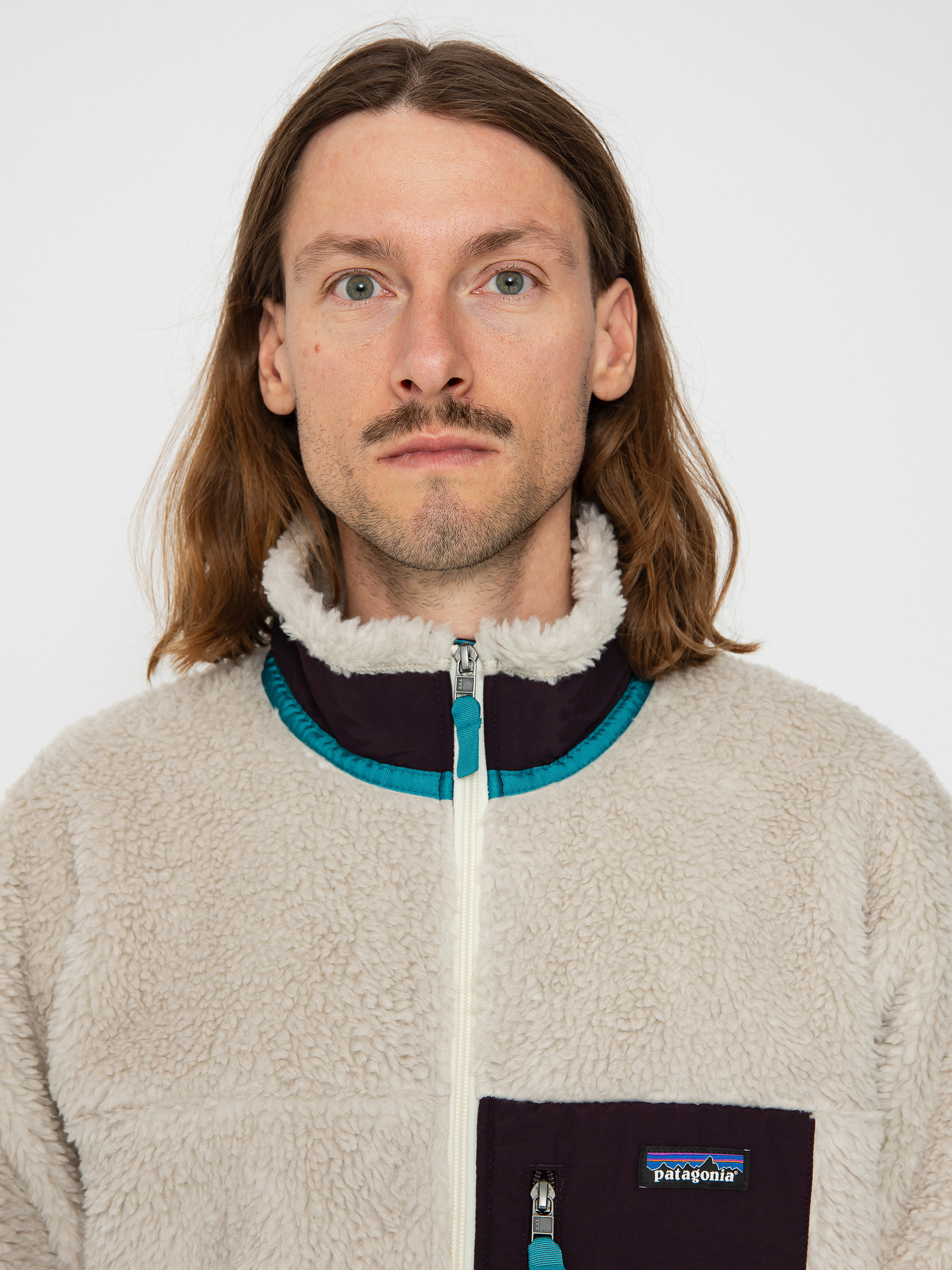 Patagonia Classic Retro X Dzseki (natural w/obsidian plum)