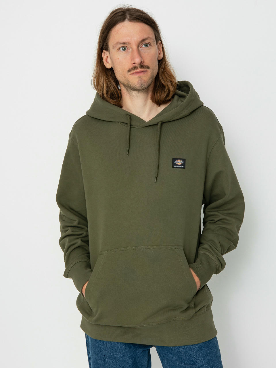 Dickies Mount Vista HD Kapucnis pulóver (dark olive)