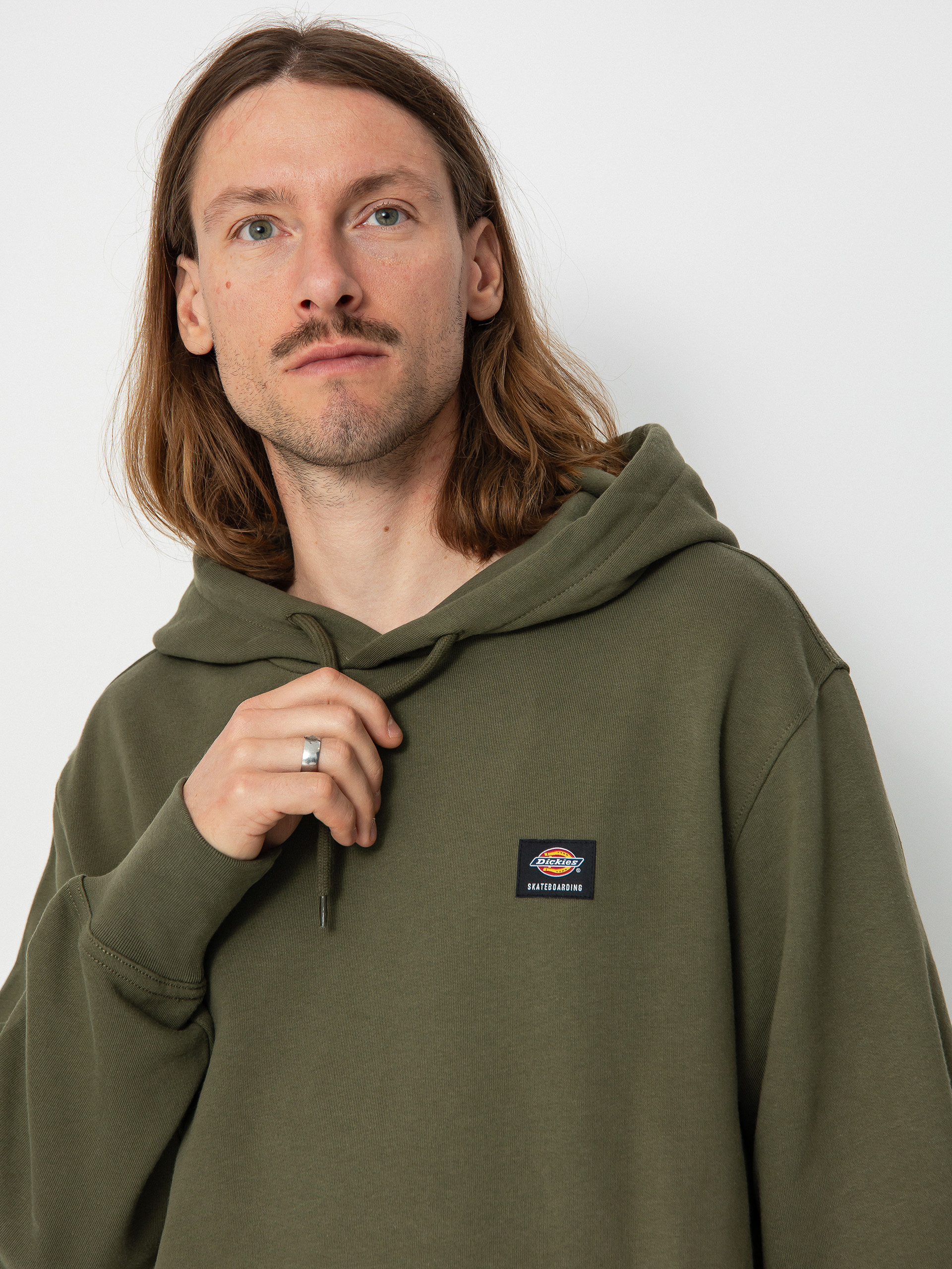 Dickies Mount Vista HD Kapucnis pulóver (dark olive)