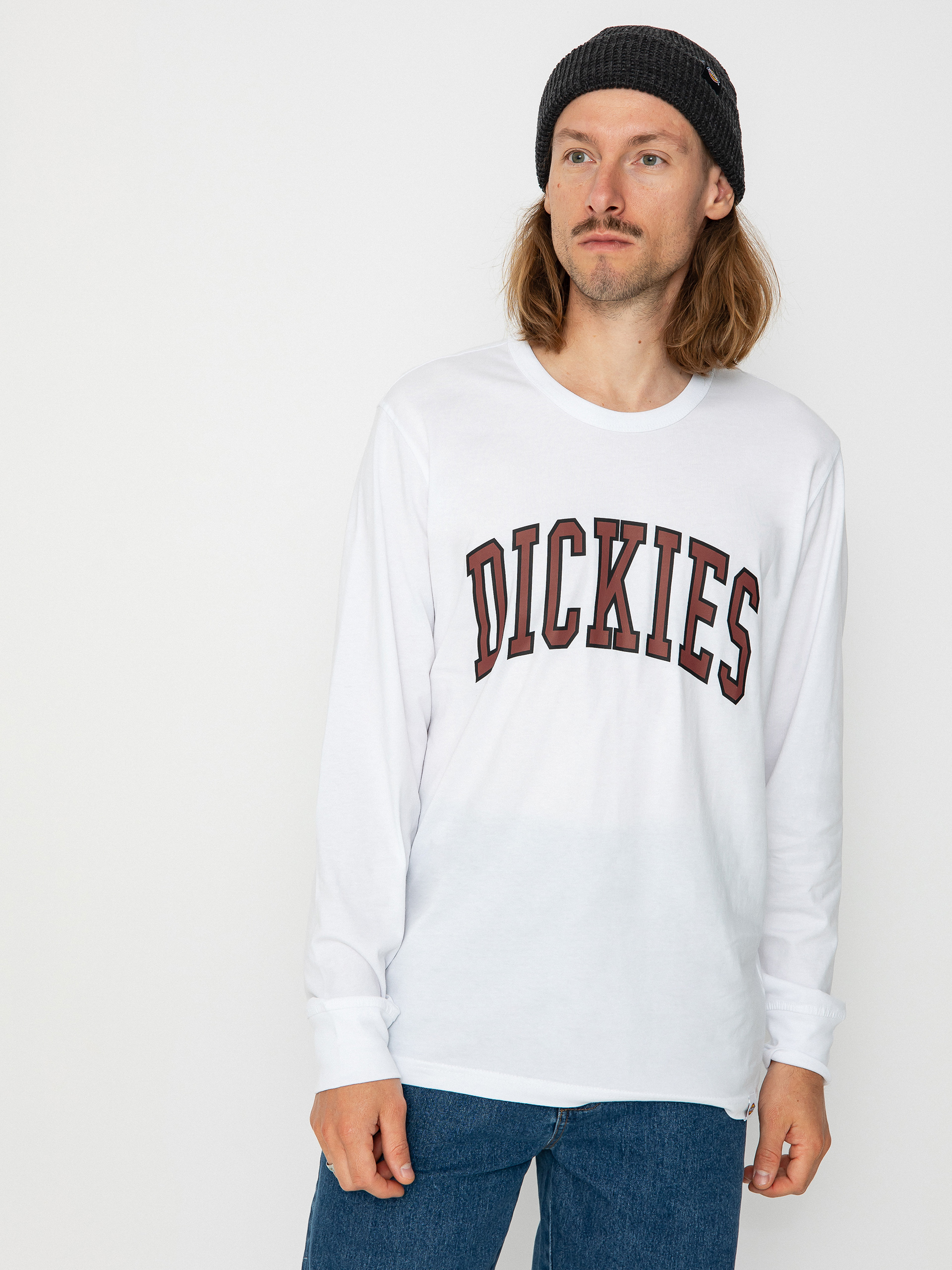 Dickies Aitkin Hosszú ujjú felső (white/fired)