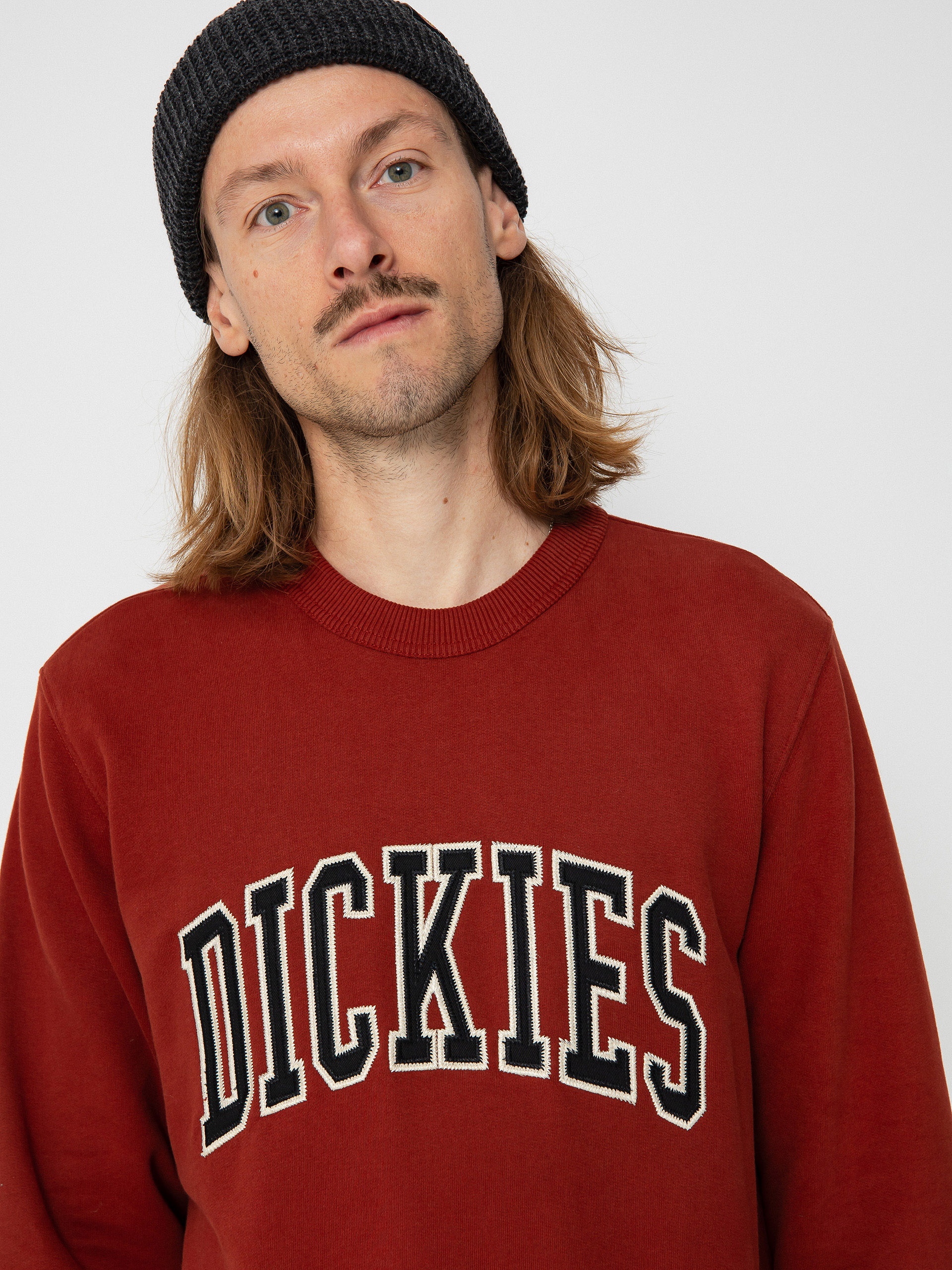 Dickies Aitkin Pulóver (grey/fired)